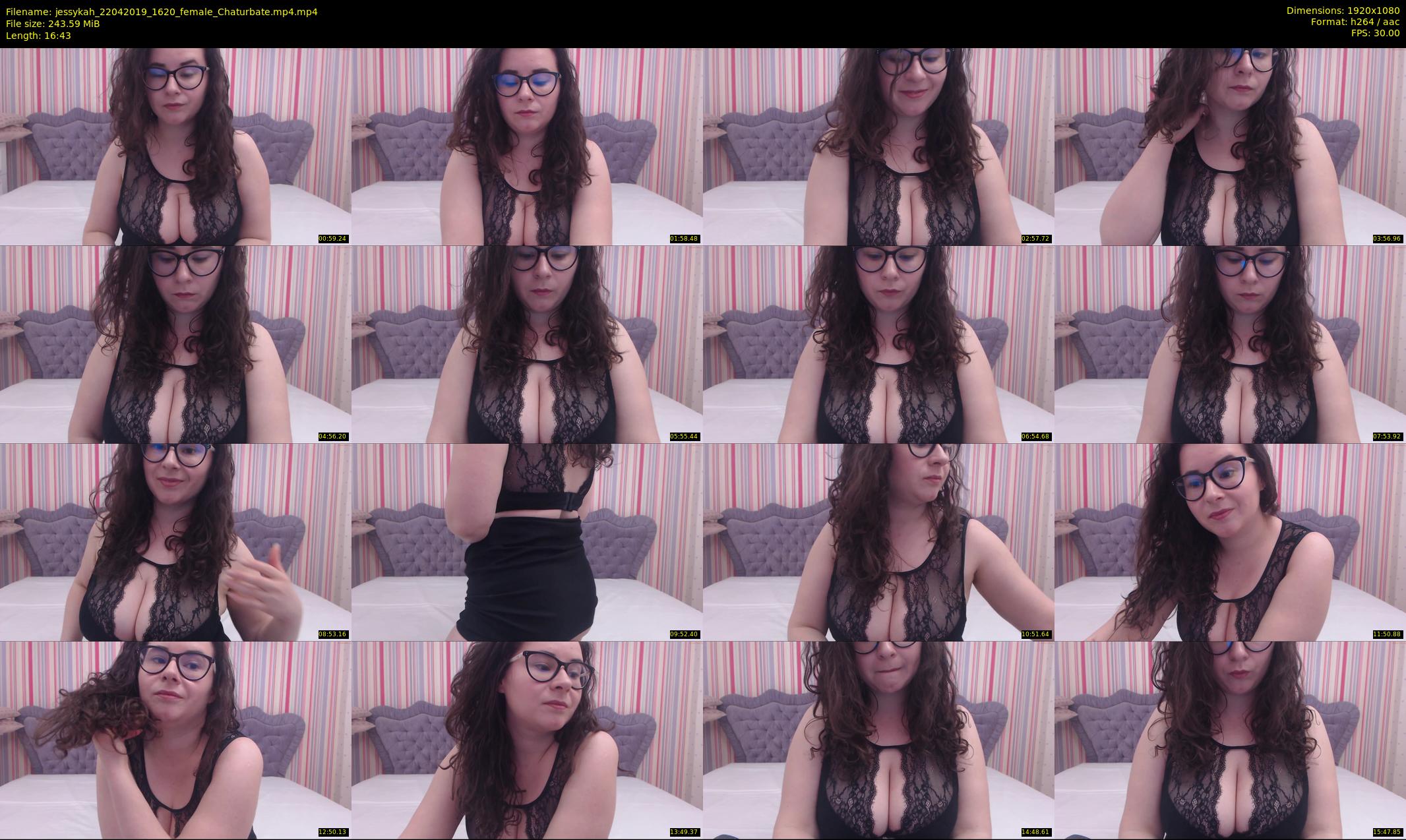 jessykah — 17 minute Chaturbate female cam show recording, 1080p, Apr 22, 2019