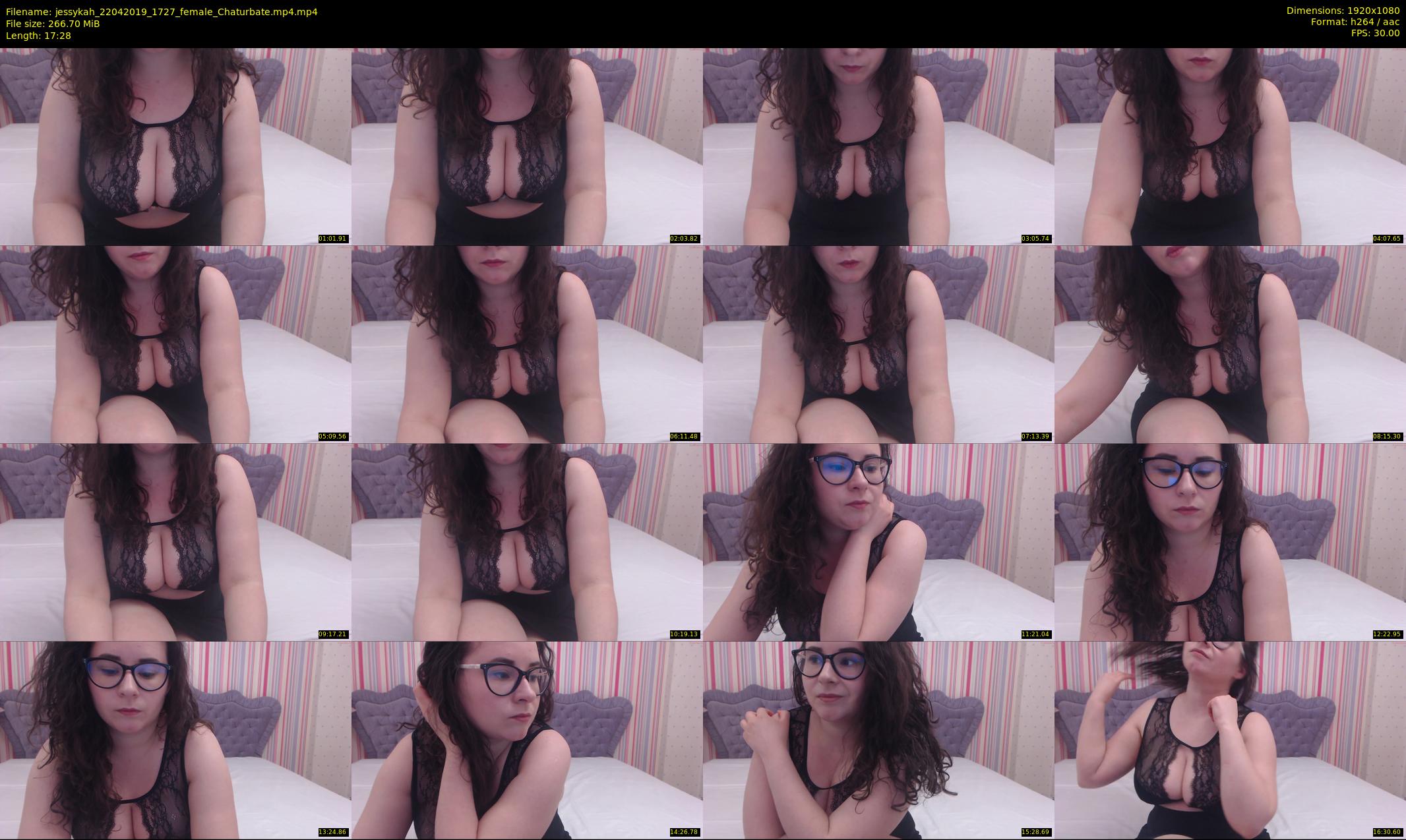 jessykah — 18 minute Chaturbate female cam show recording, 1080p, Apr 22, 2019