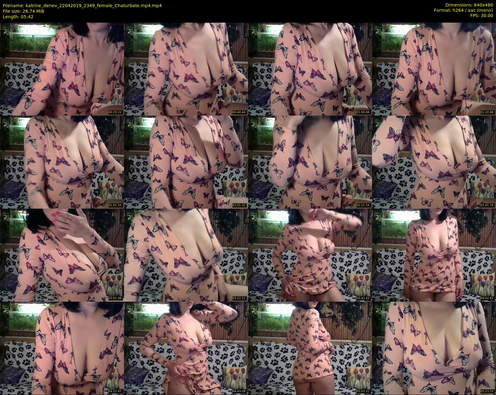 katrine_denev — 6 minute Chaturbate female cam show recording, 480p, Apr 22, 2019