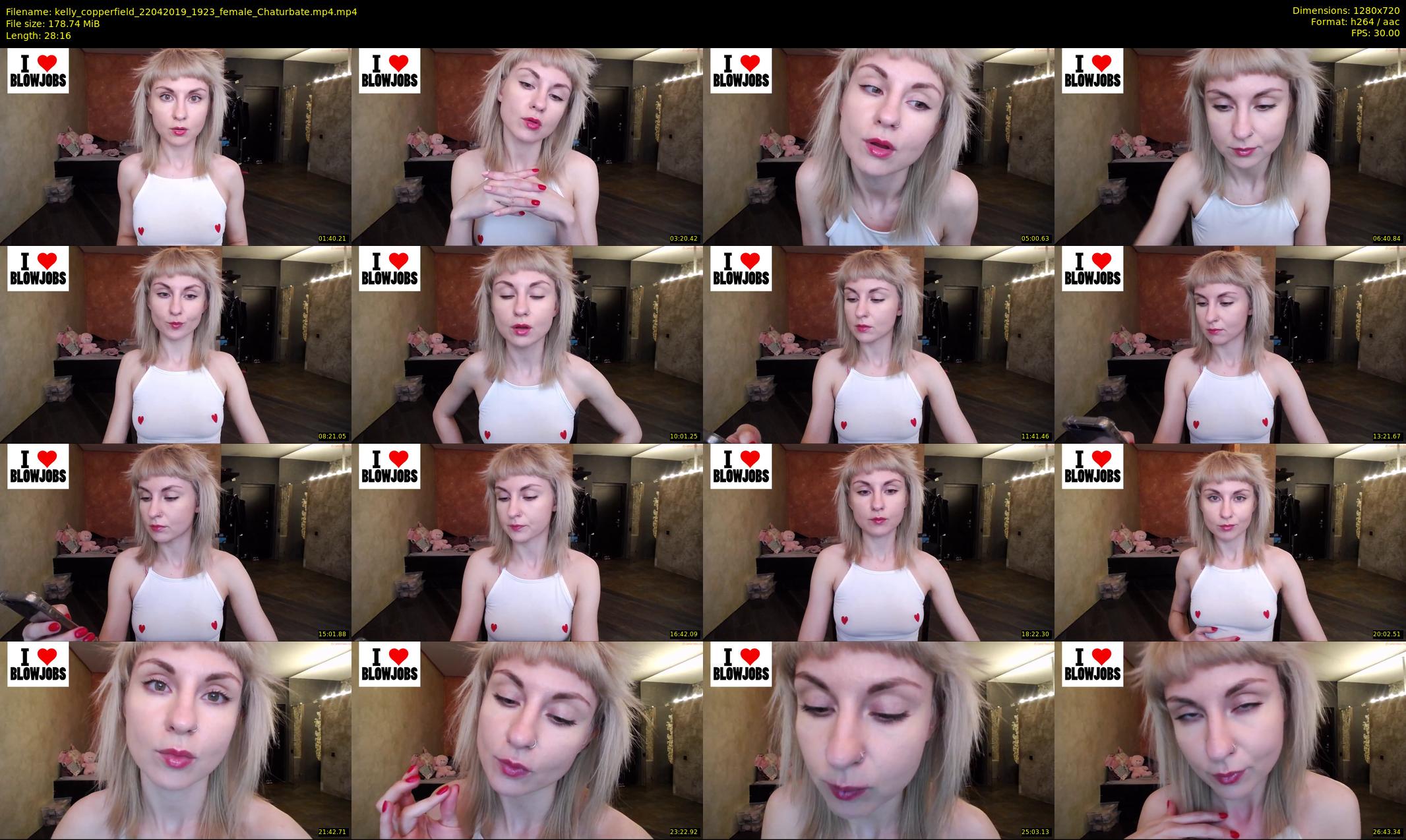 kelly_copperfield — 29 minute Chaturbate female cam show recording, 720p, Apr 22, 2019