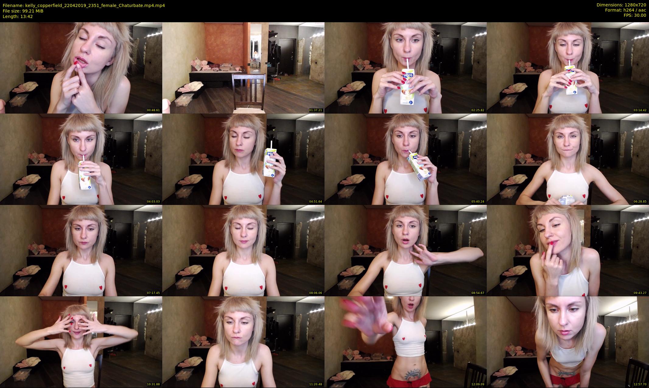 kelly_copperfield — 14 minute Chaturbate female cam show recording, 720p, Apr 22, 2019