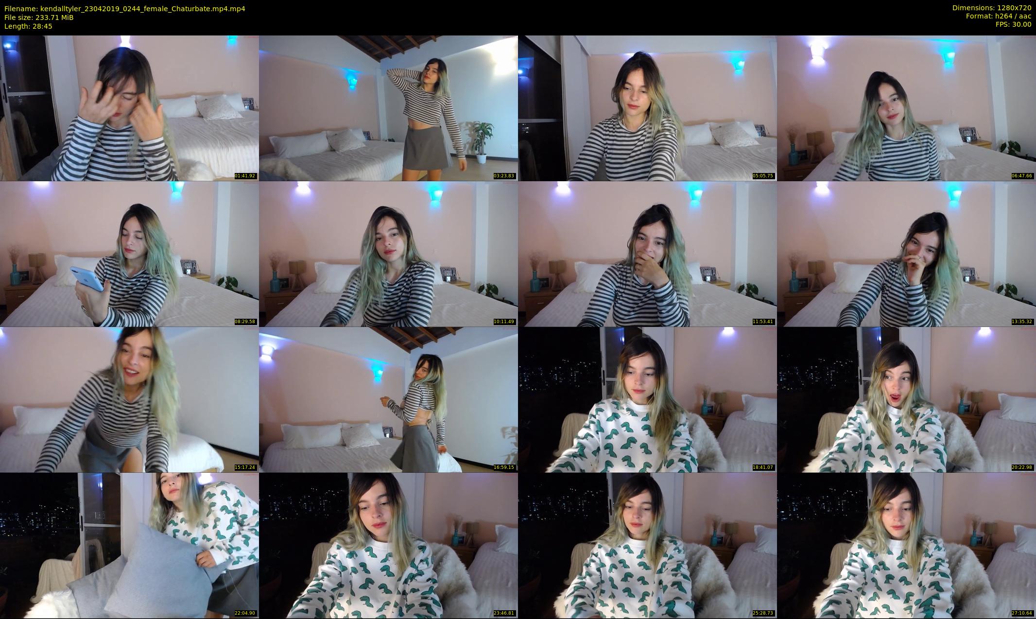 kendalltyler — 29 minute Chaturbate female cam show recording, 720p, Apr 23, 2019