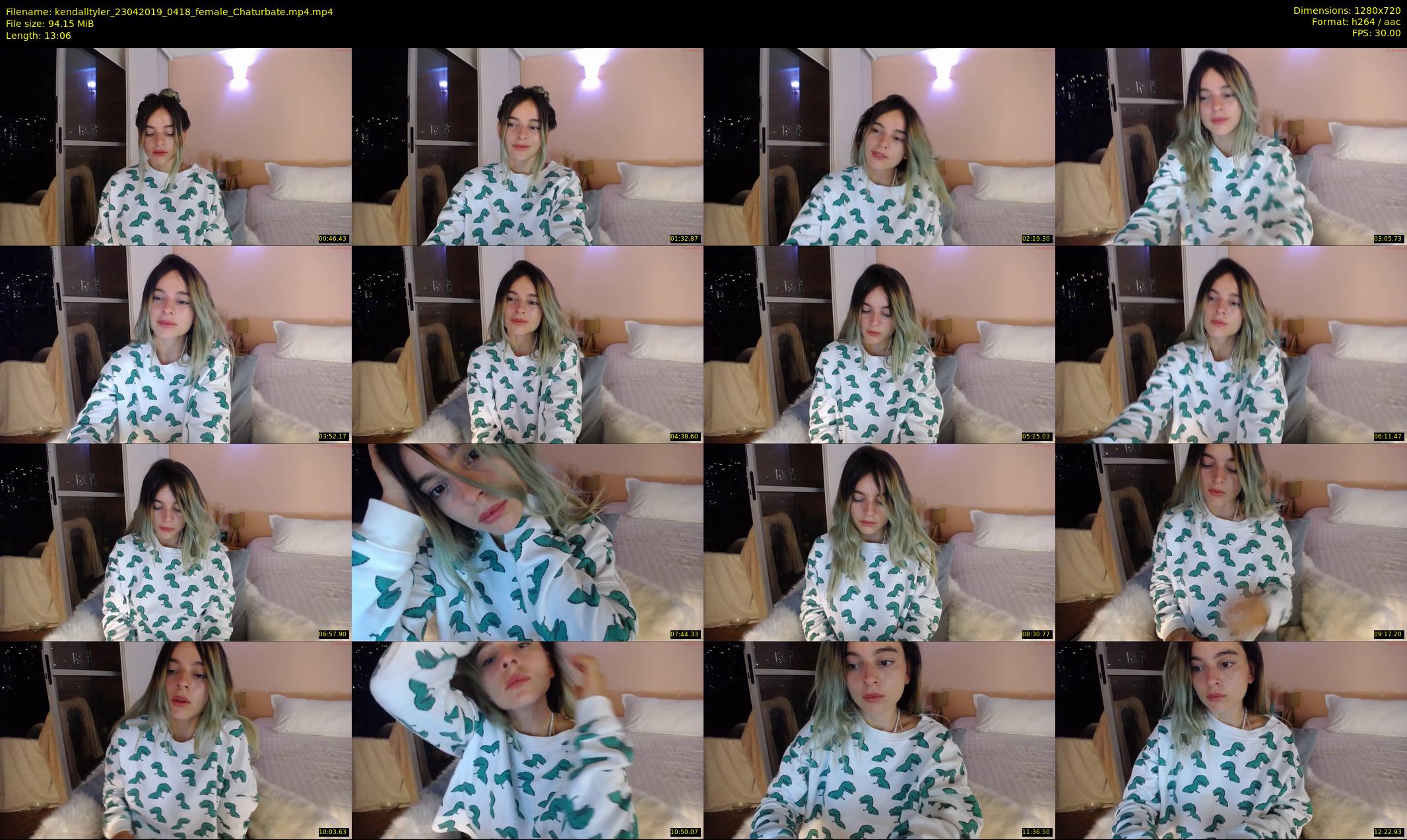 kendalltyler — 14 minute Chaturbate female cam show recording, 720p, Apr 23, 2019