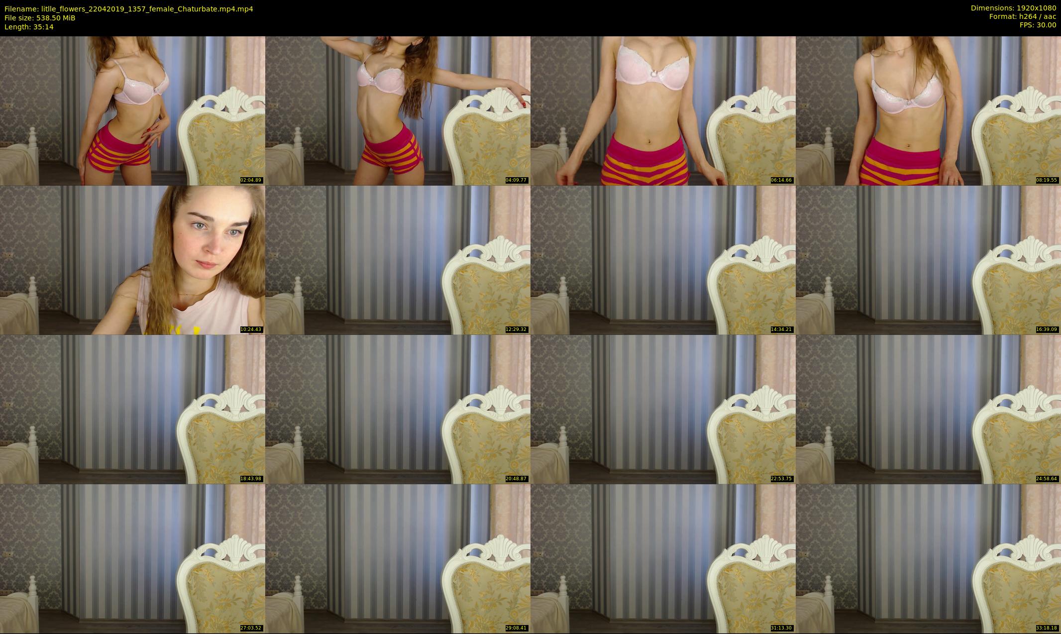litlle_flowers — 36 minute Chaturbate female cam show recording, 1080p, Apr 22, 2019