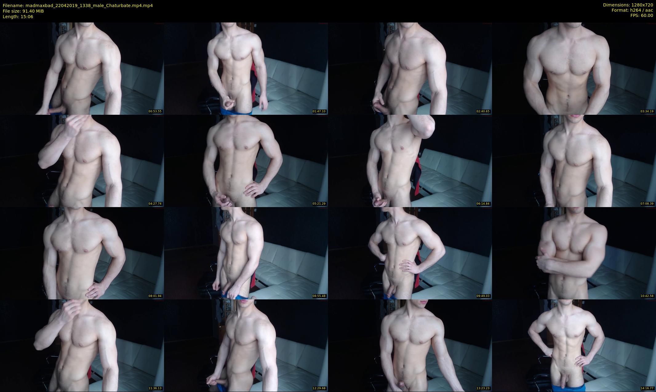 madmaxbad — 16 minute Chaturbate male cam show recording, 720p, Apr 22, 2019