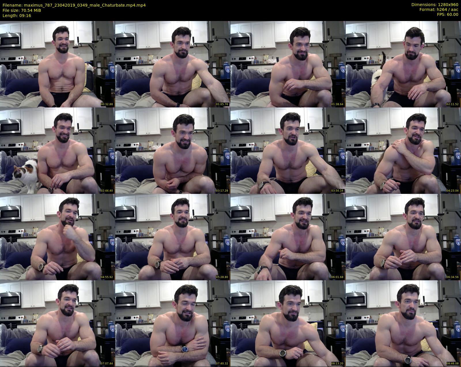 maximus_787 — 10 minute Chaturbate male cam show recording, 720p, Apr 23, 2019