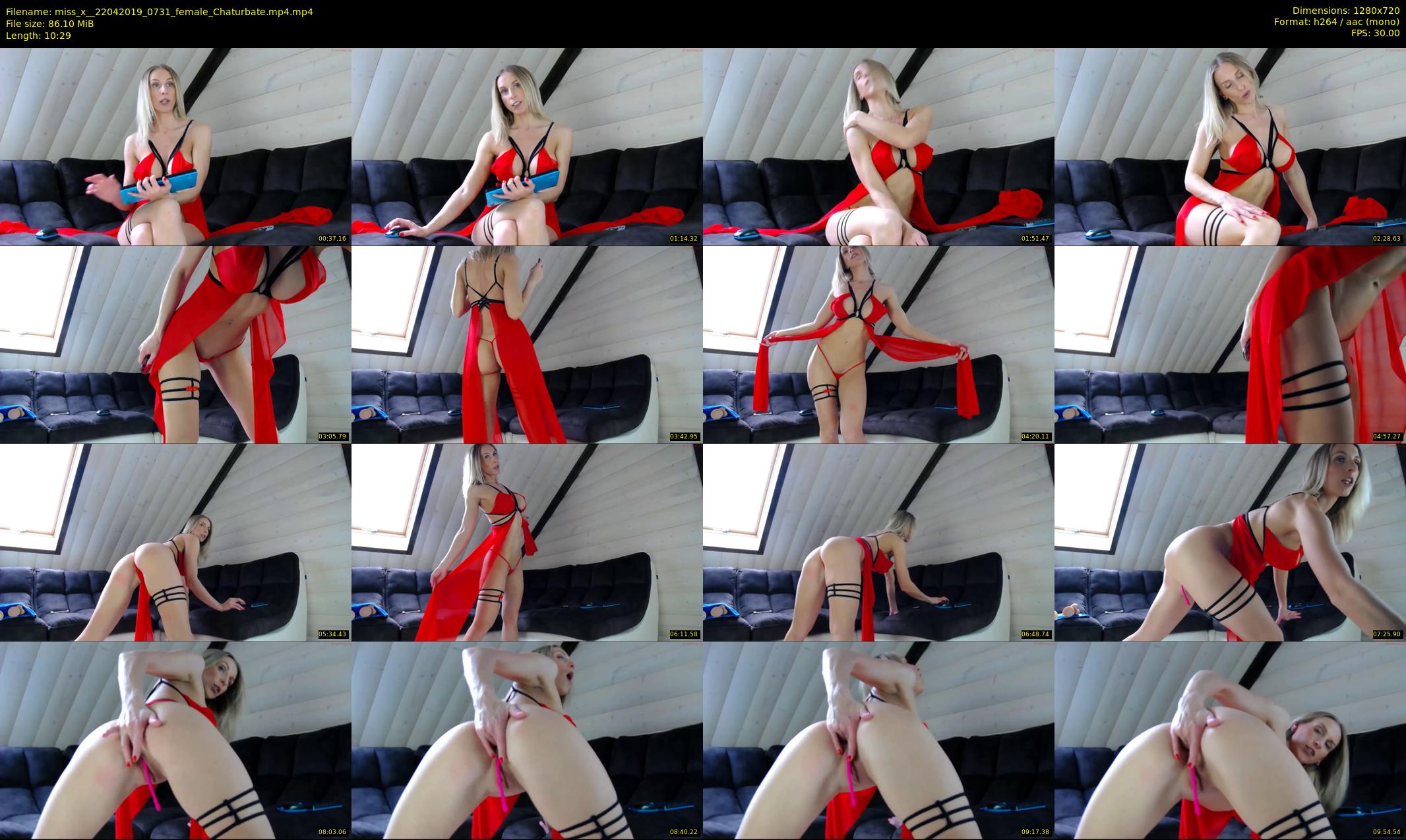 miss_x_ — 11 minute Chaturbate female cam show recording, 720p, Apr 22, 2019