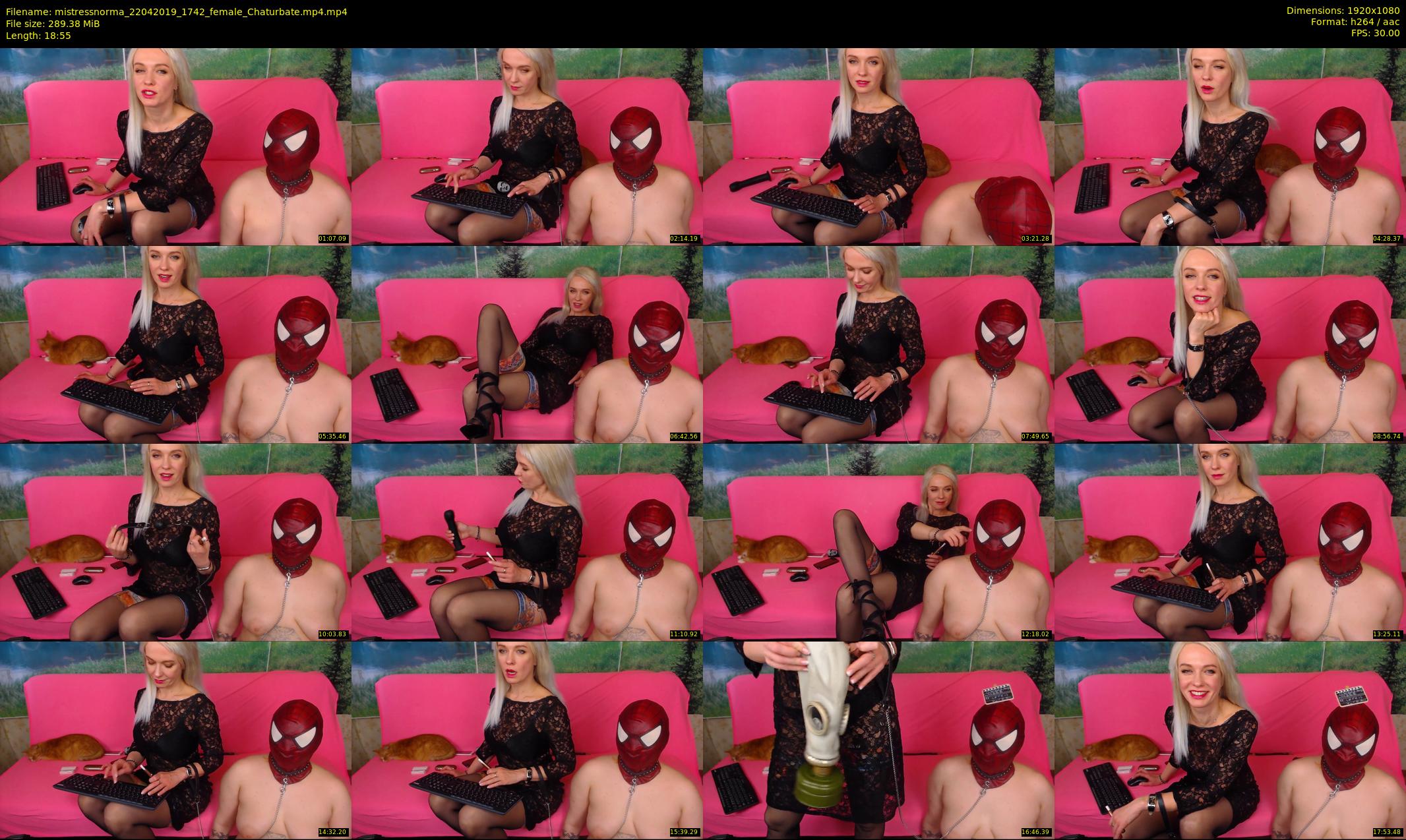 mistressnorma — 19 minute Chaturbate female cam show recording, 1080p, Apr 22, 2019