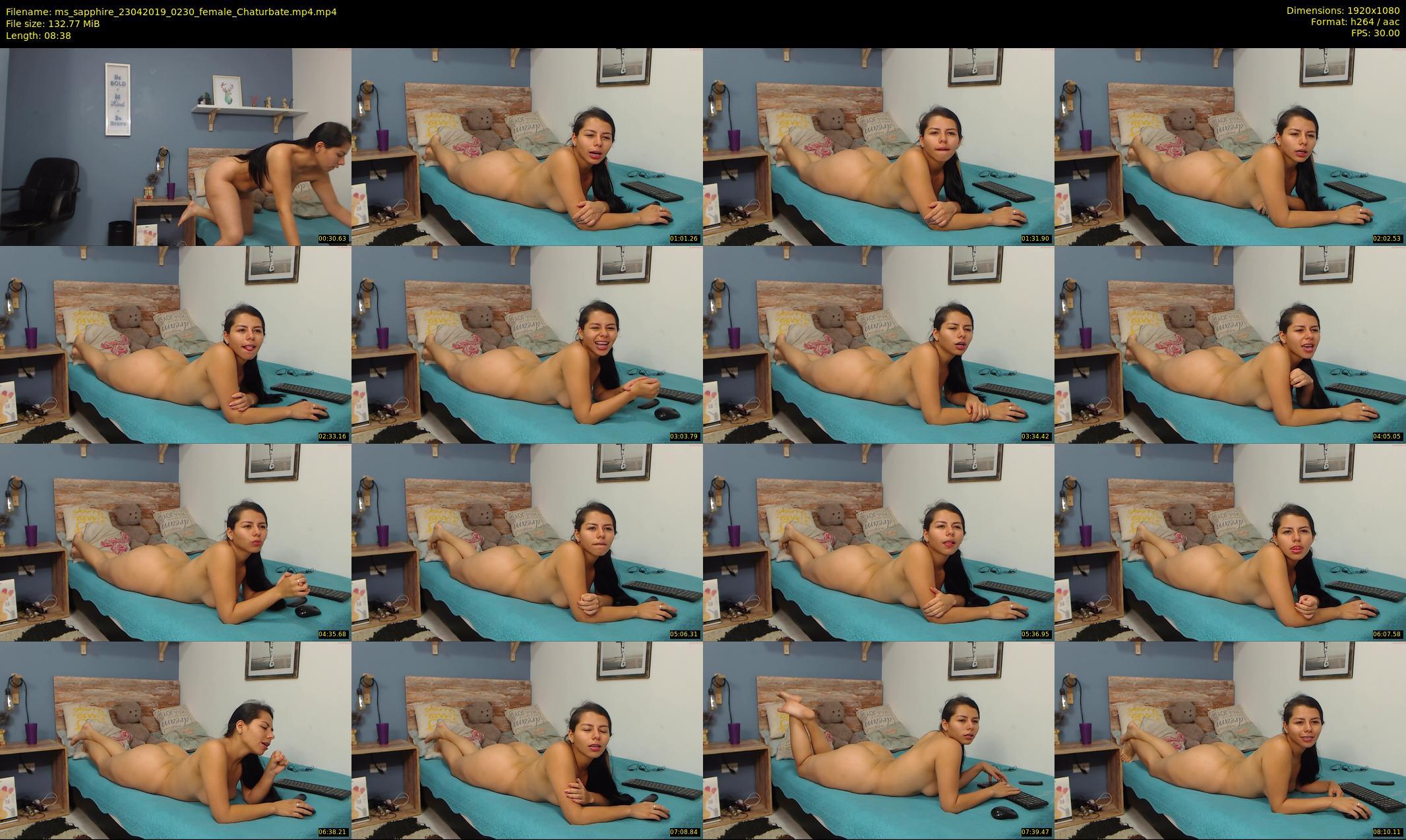 ms_sapphire — 9 minute Chaturbate female cam show recording, 1080p, Apr 23, 2019