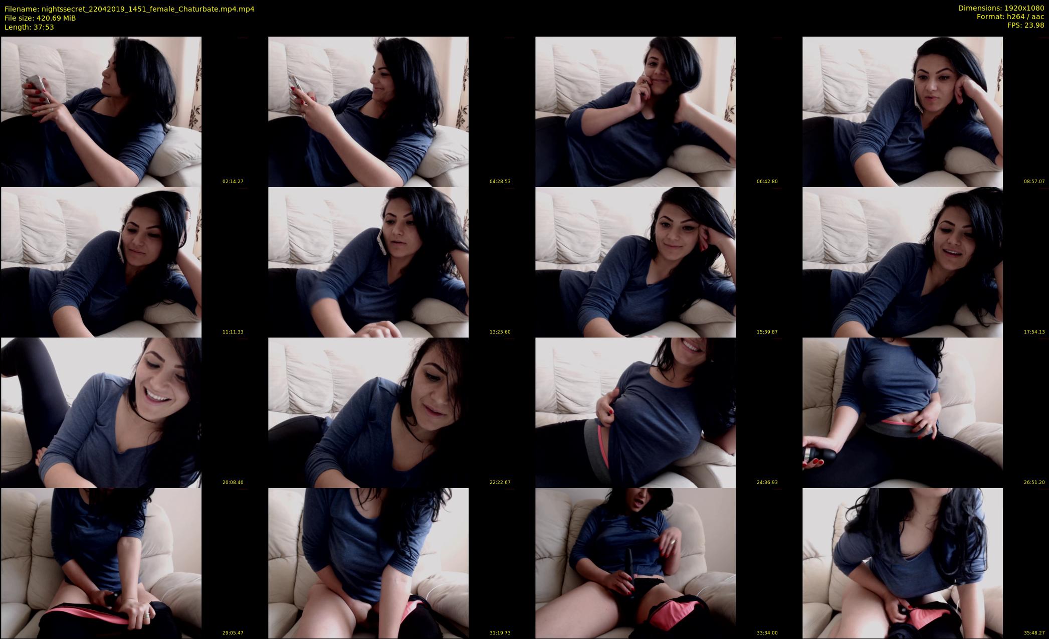 nightssecret — 38 minute Chaturbate female cam show recording, 1080p, Apr 22, 2019