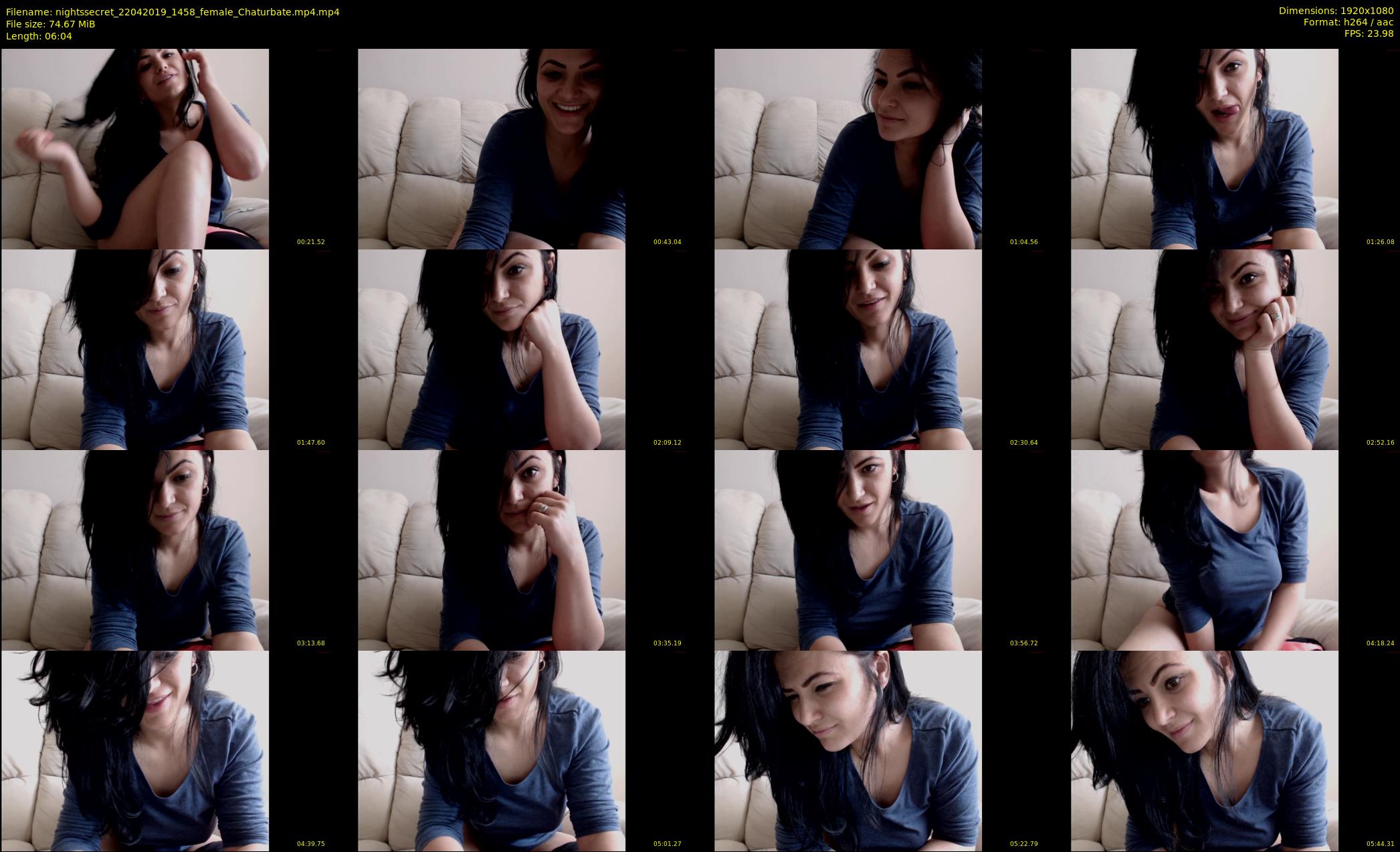 nightssecret — 7 minute Chaturbate female cam show recording, 1080p, Apr 22, 2019