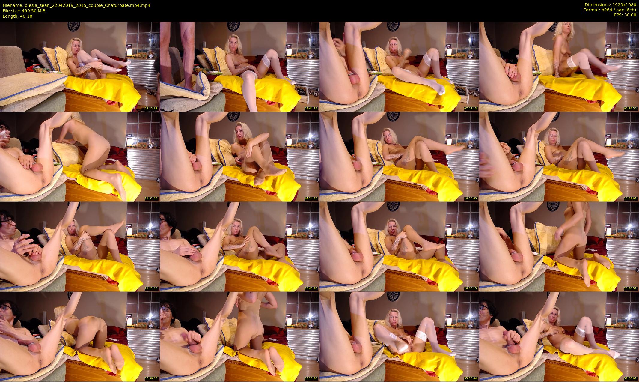 olesia_sean — 41 minute Chaturbate couple cam show recording, 1080p, Apr 22, 2019
