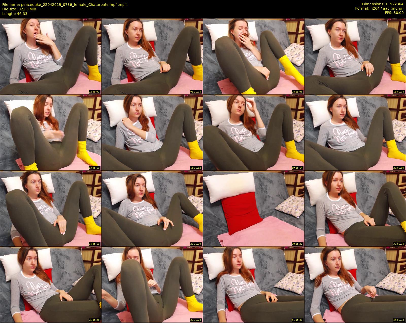 peaceduke — 47 minute Chaturbate female cam show recording, 720p, Apr 22, 2019