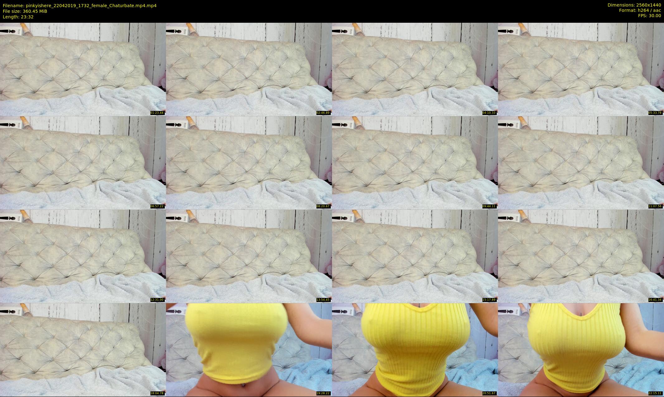 pinkyishere — 24 minute Chaturbate female cam show recording, 1080p, Apr 22, 2019
