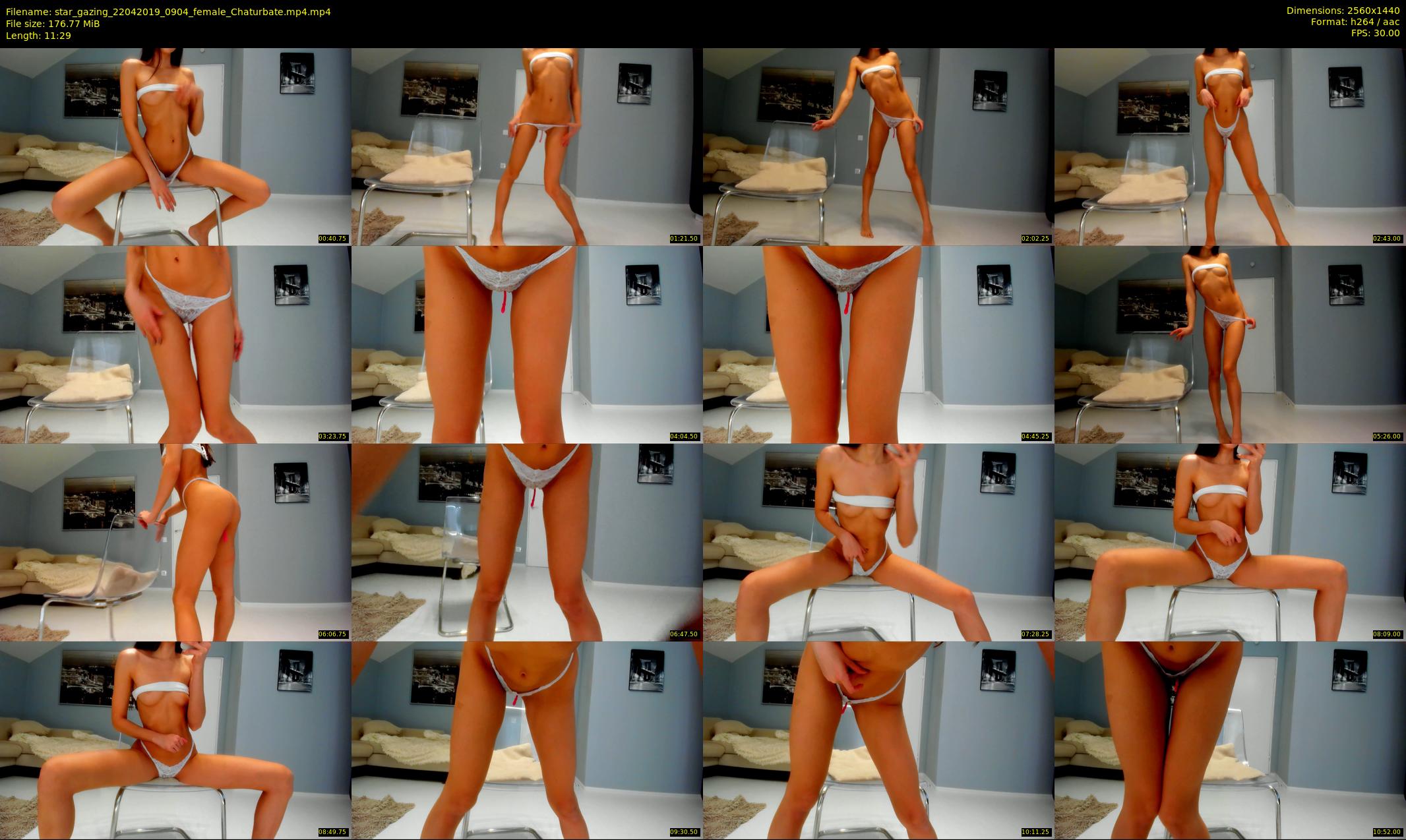 star_gazing — 12 minute Chaturbate female cam show recording, 1080p, Apr 22, 2019