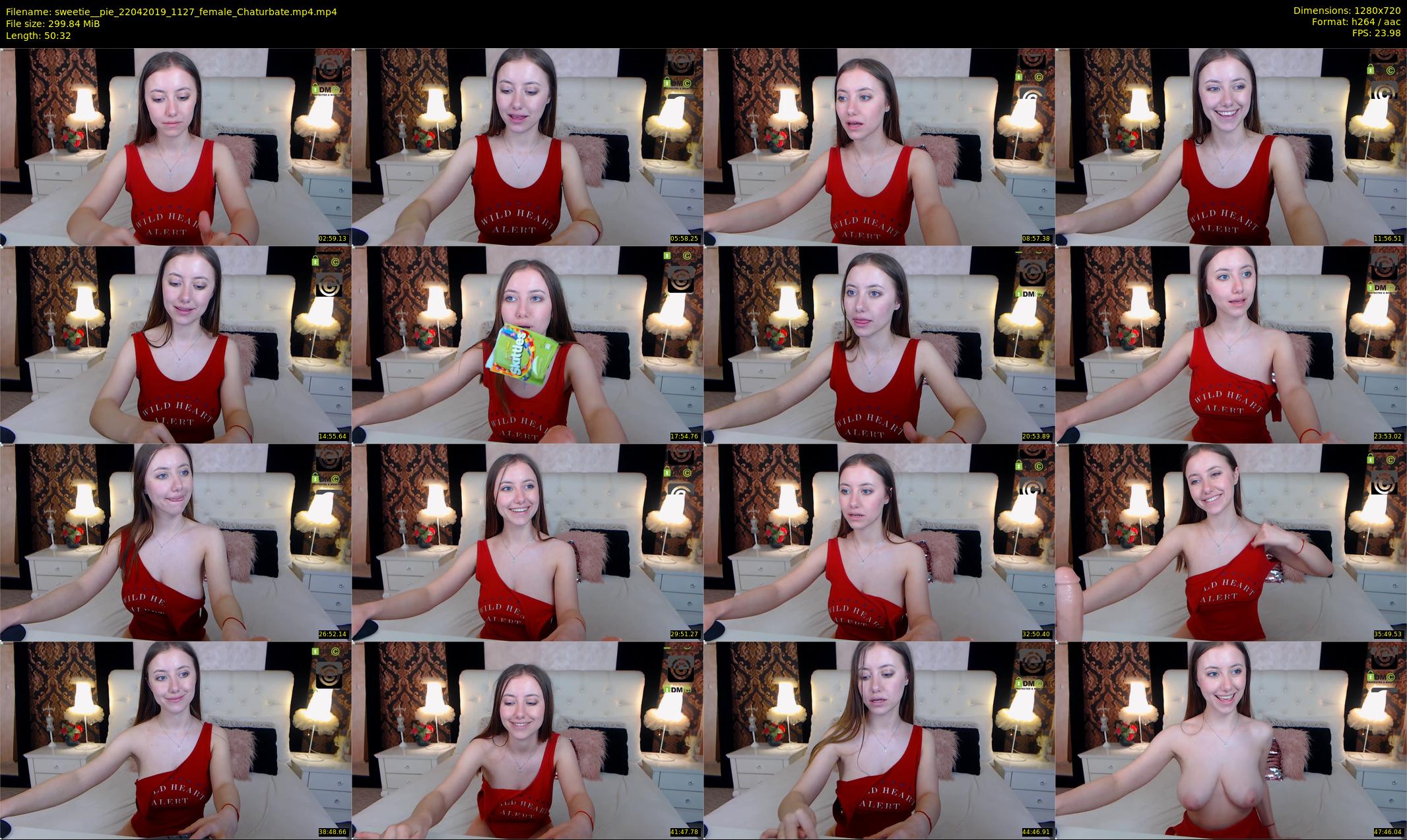 sweetie__pie — 51 minute Chaturbate female cam show recording, 720p, Apr 22, 2019