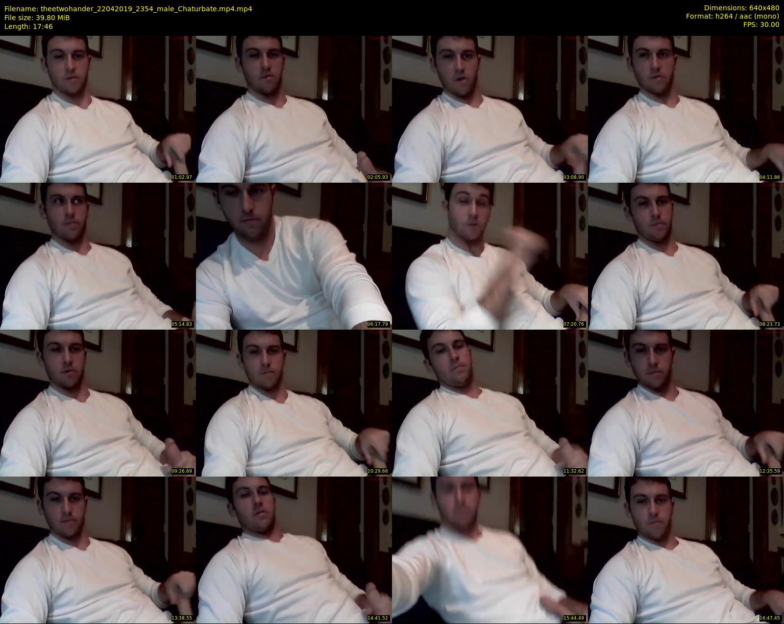 theetwohander — 18 minute Chaturbate male cam show recording, 480p, Apr 22, 2019