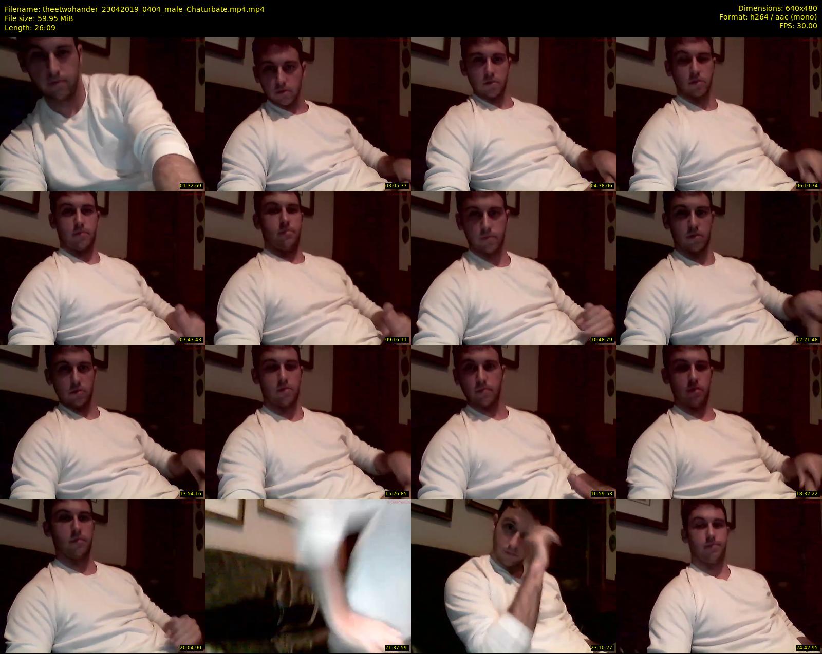 theetwohander — 27 minute Chaturbate male cam show recording, 480p, Apr 23, 2019