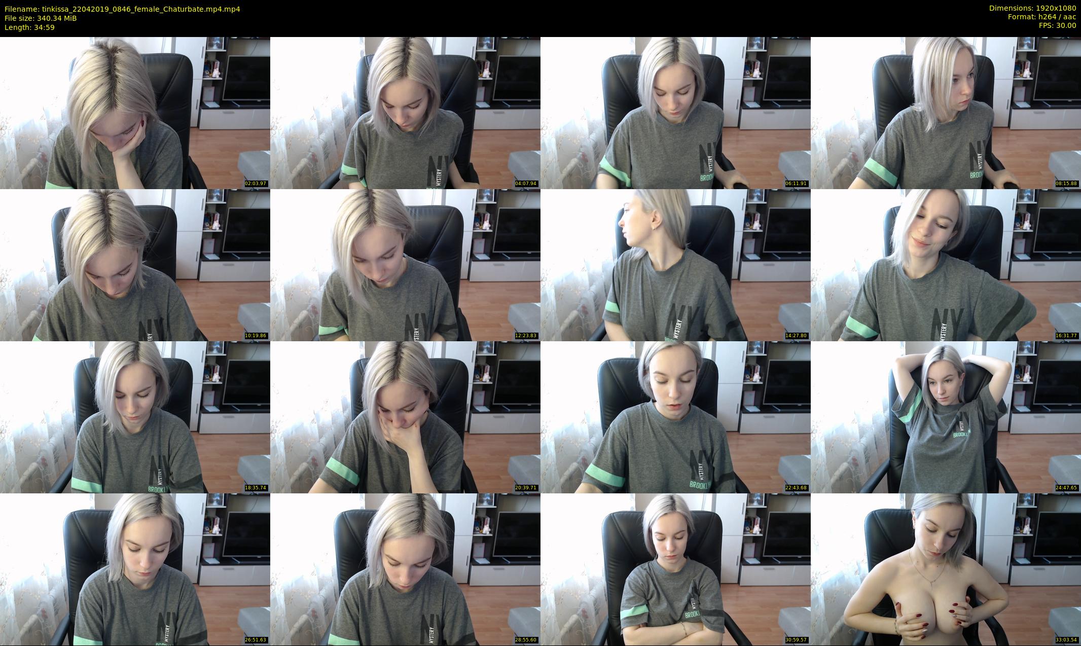 tinkissa — 35 minute Chaturbate couple cam show recording, 1080p, Apr 22, 2019