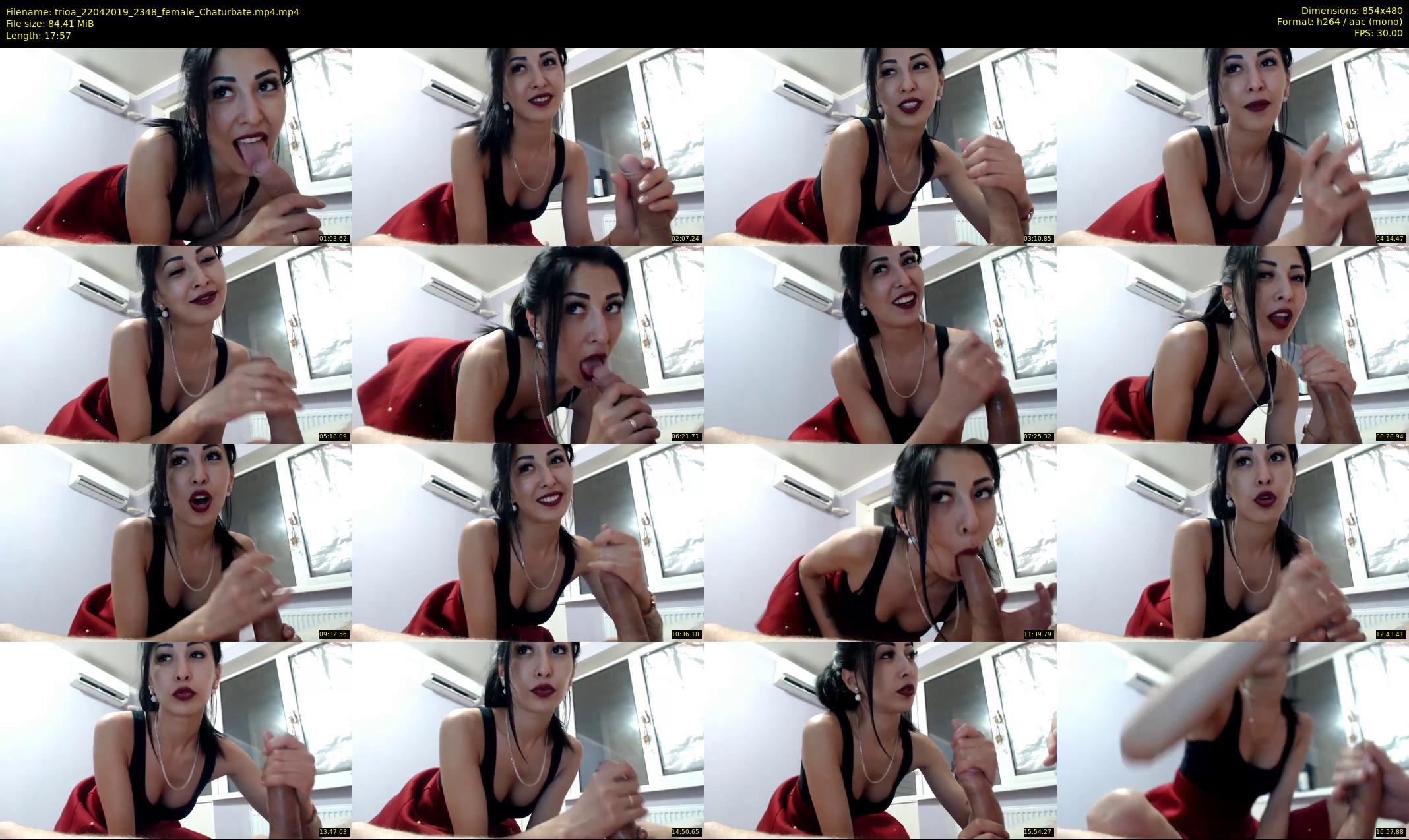 trioa — 18 minute Chaturbate couple cam show recording, 480p, Apr 22, 2019