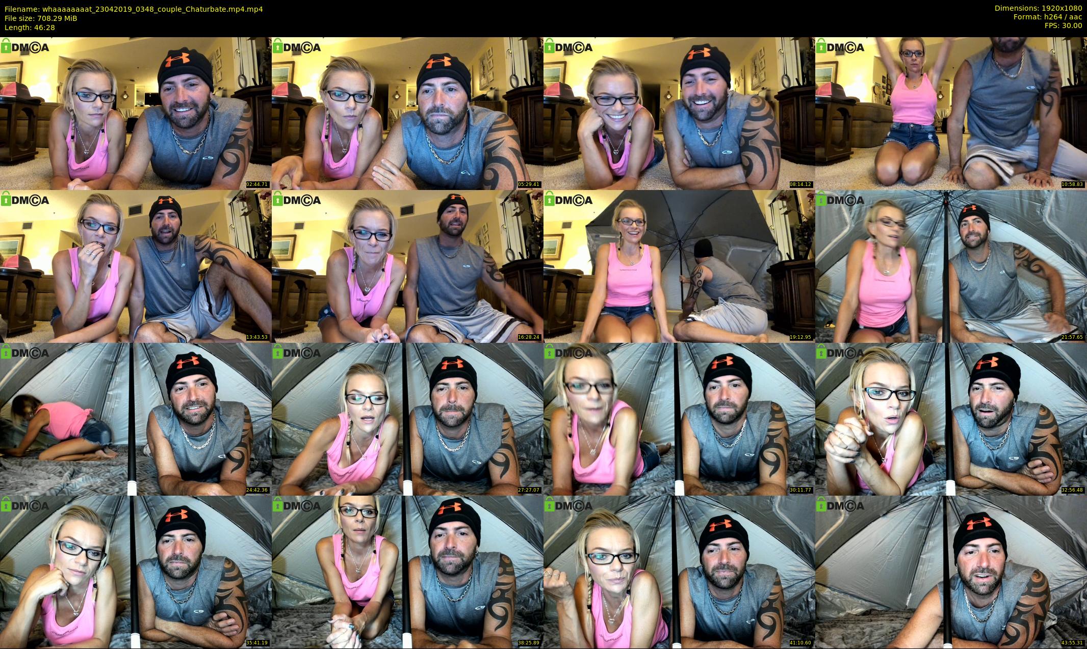 whaaaaaaaat — 47 minute Chaturbate couple cam show recording, 1080p, Apr 23, 2019