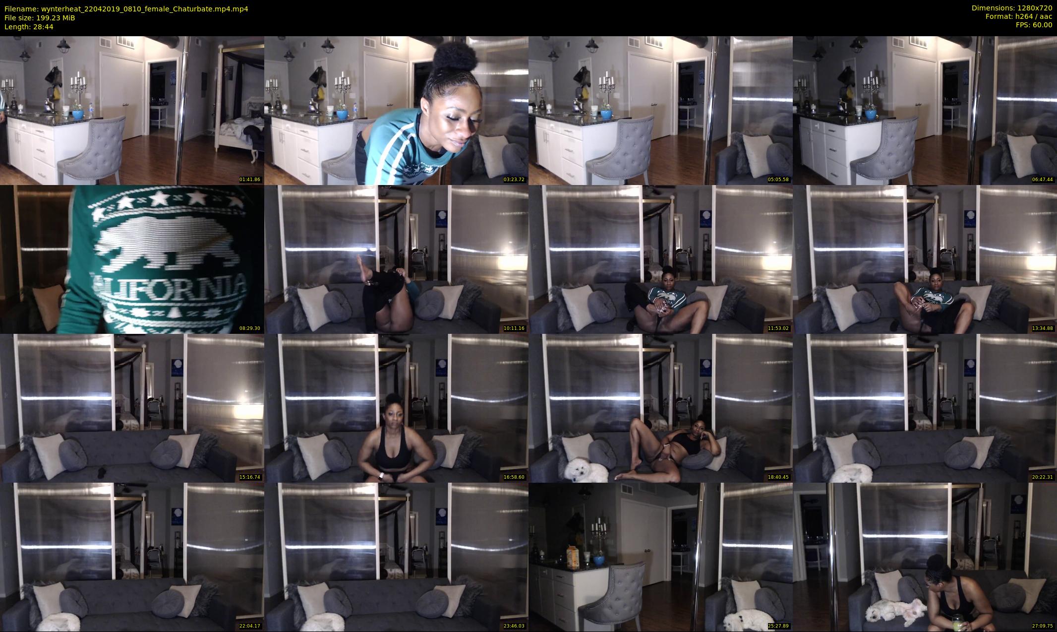 wynterheat — 29 minute Chaturbate female cam show recording, 720p, Apr 22, 2019