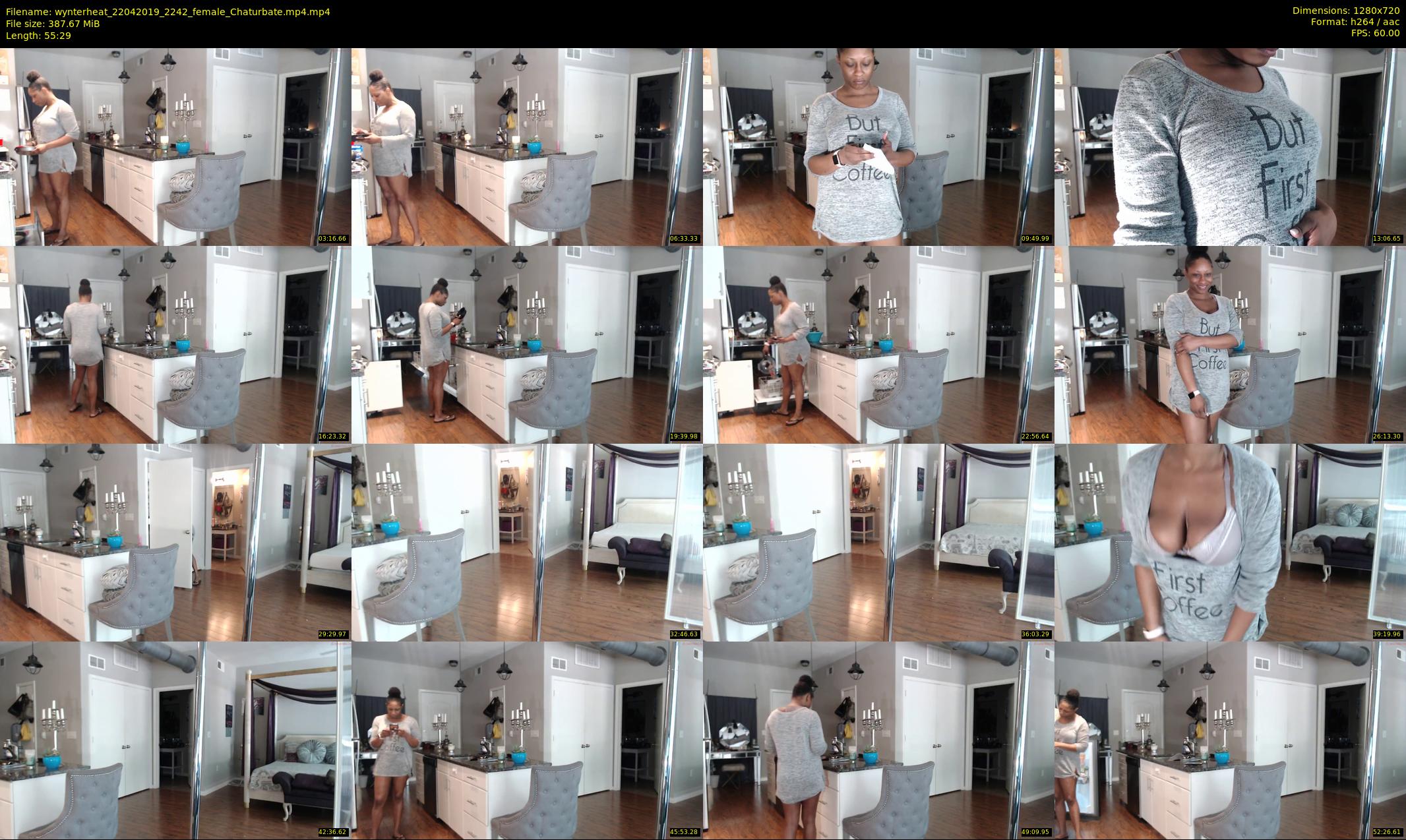 wynterheat — 56 minute Chaturbate female cam show recording, 720p, Apr 22, 2019