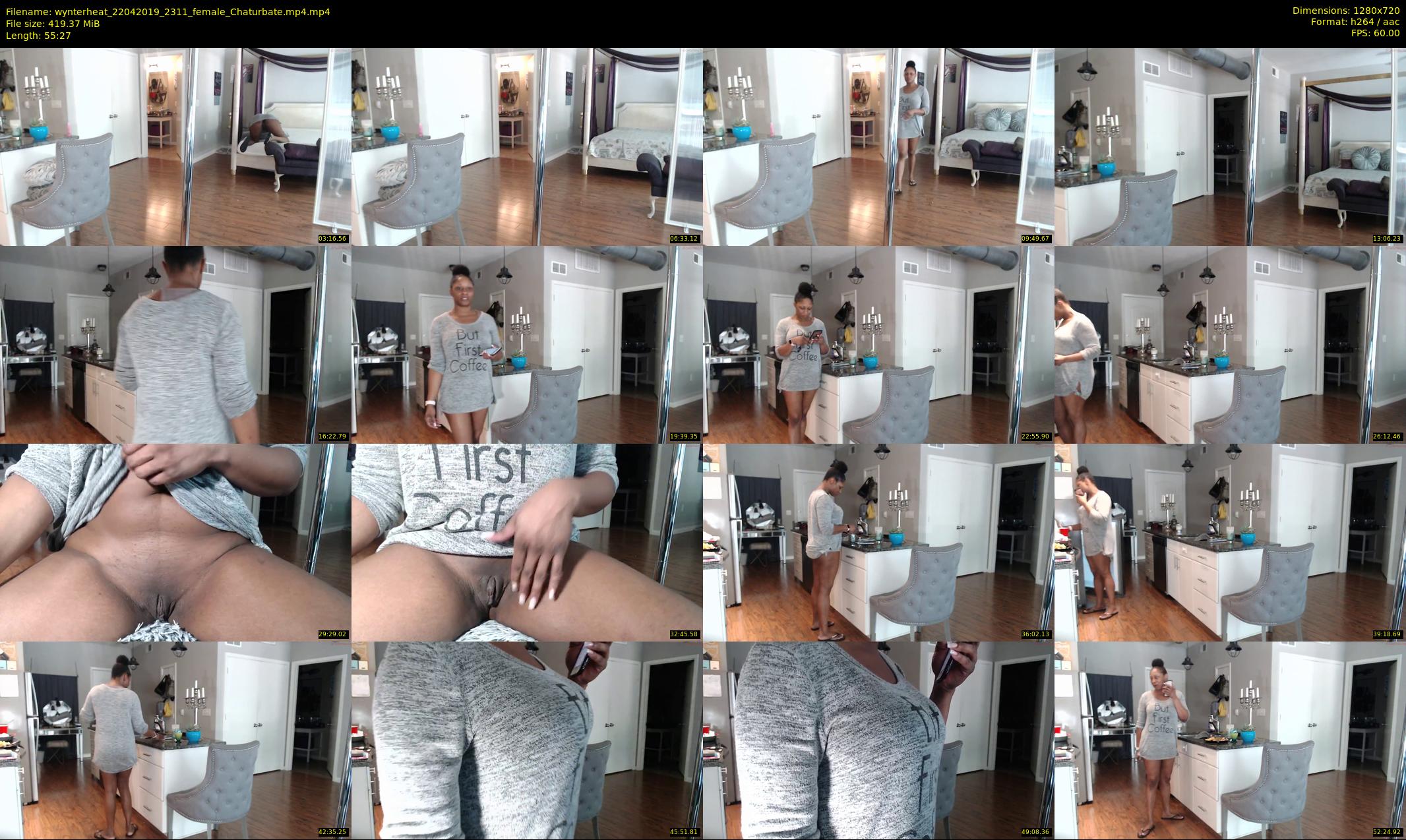 wynterheat — 56 minute Chaturbate female cam show recording, 720p, Apr 22, 2019