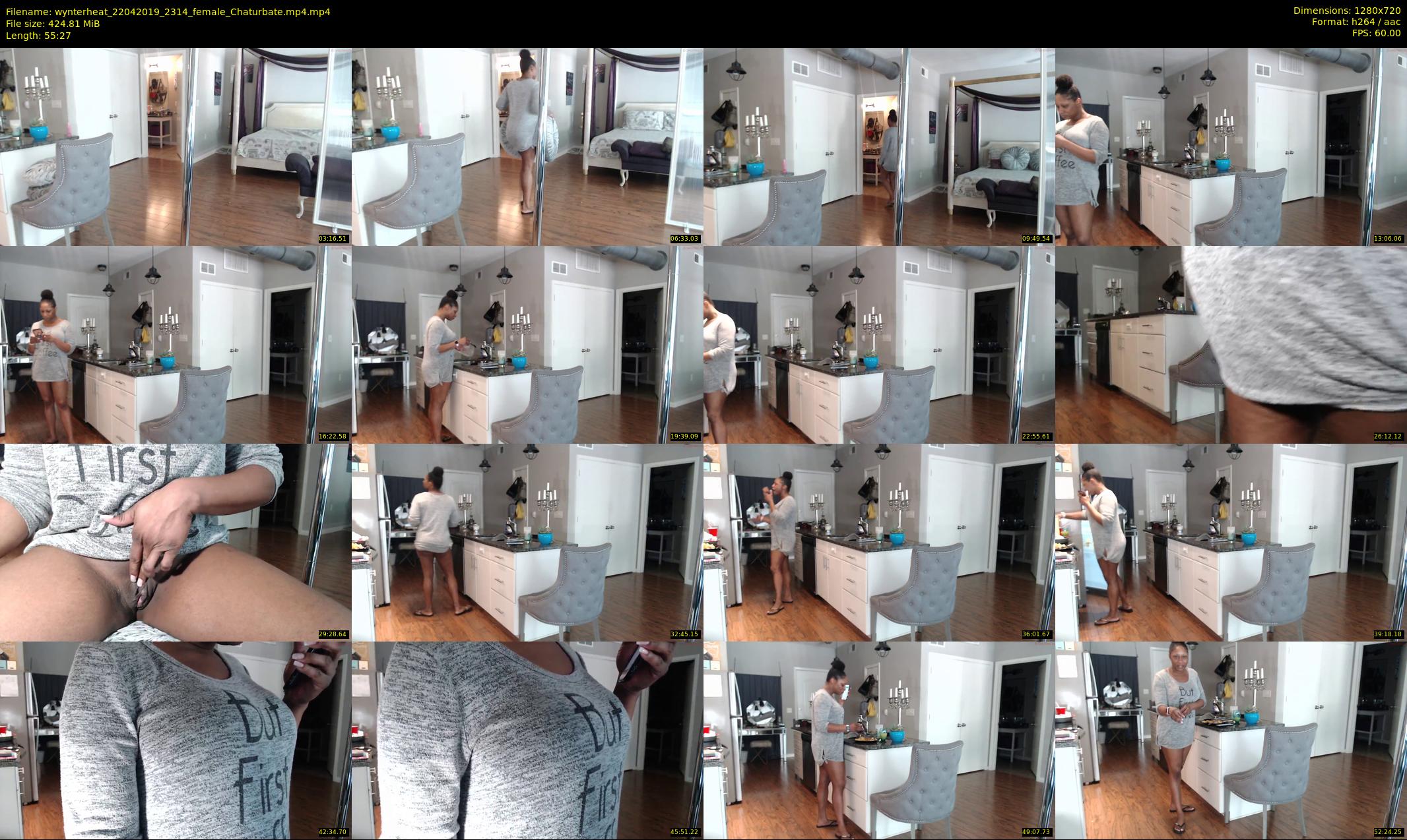 wynterheat — 56 minute Chaturbate female cam show recording, 720p, Apr 22, 2019