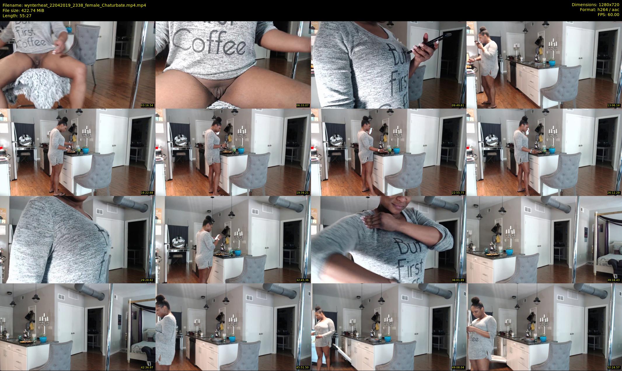 wynterheat — 56 minute Chaturbate female cam show recording, 720p, Apr 22, 2019