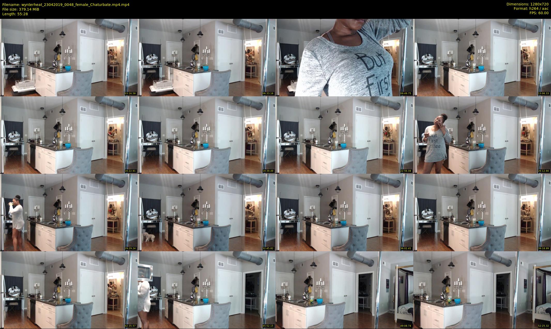 wynterheat — 56 minute Chaturbate female cam show recording, 720p, Apr 23, 2019