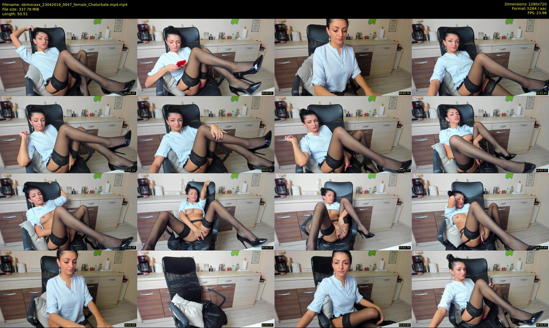 xkimoraxx — 51 minute Chaturbate female cam show recording, 720p, Apr 23, 2019