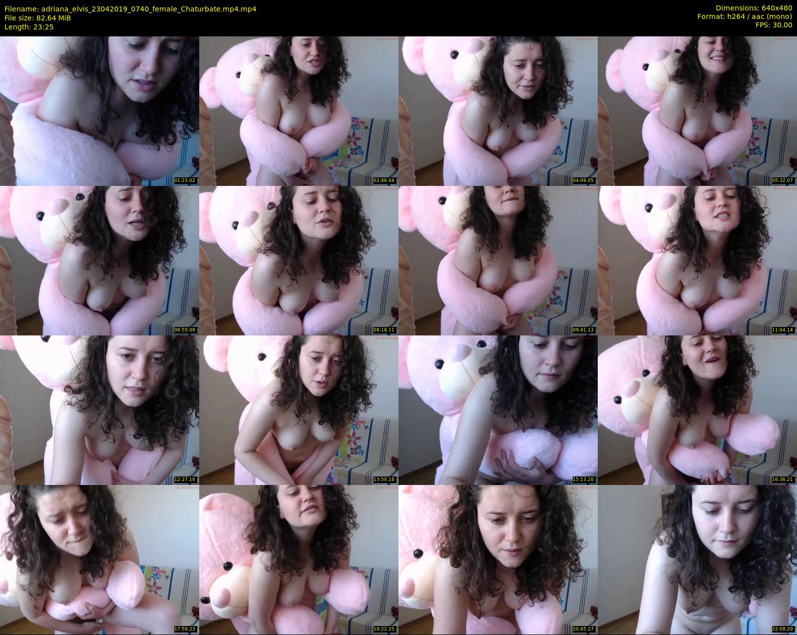 adriana_elvis — 24 minute Chaturbate couple cam show recording, 480p, Apr 23, 2019