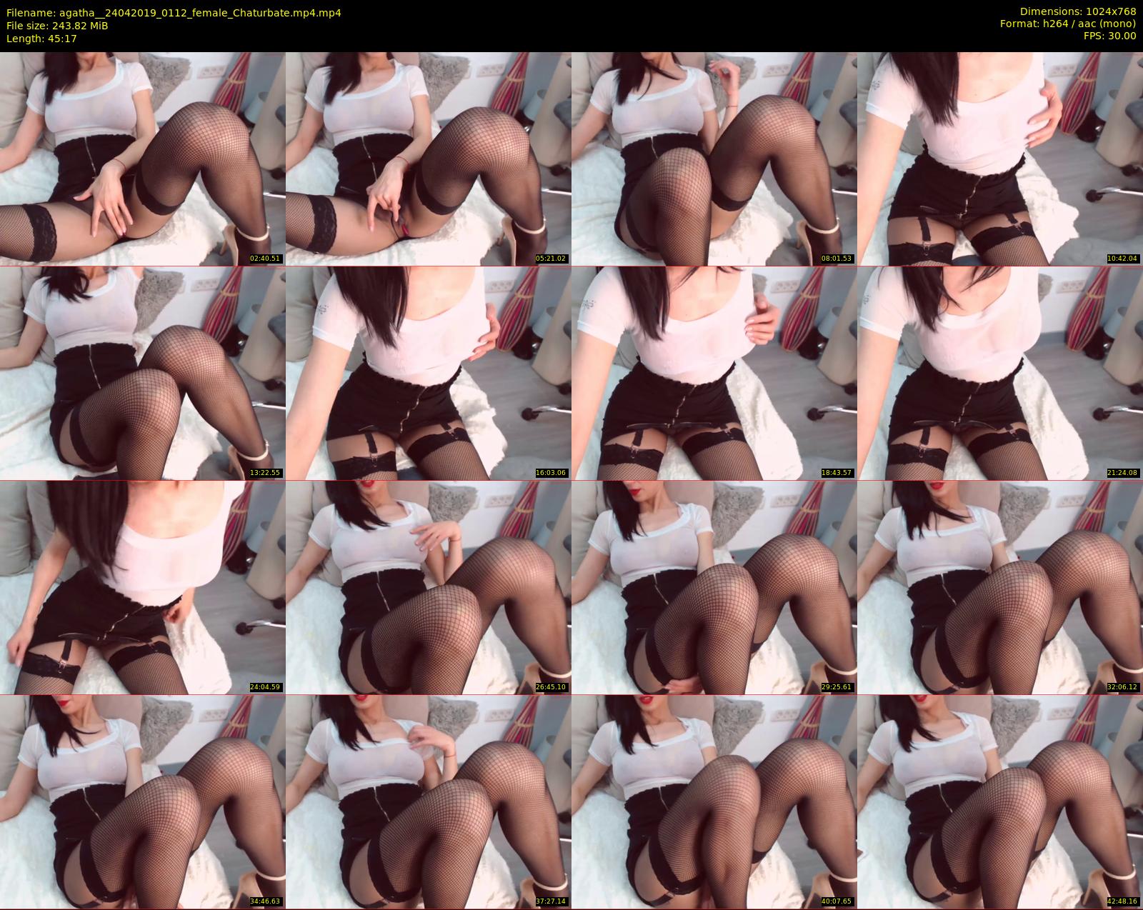agatha_ — 46 minute Chaturbate female cam show recording, 720p, Apr 24, 2019
