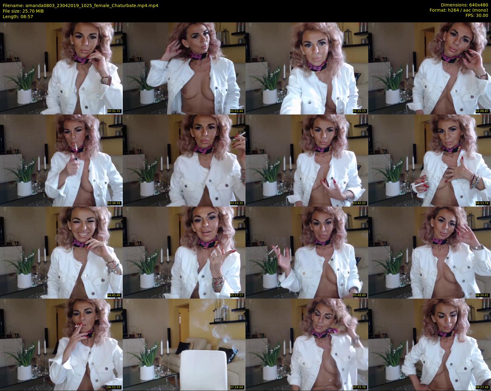 amanda0803 — 9 minute Chaturbate female cam show recording, 480p, Apr 23, 2019