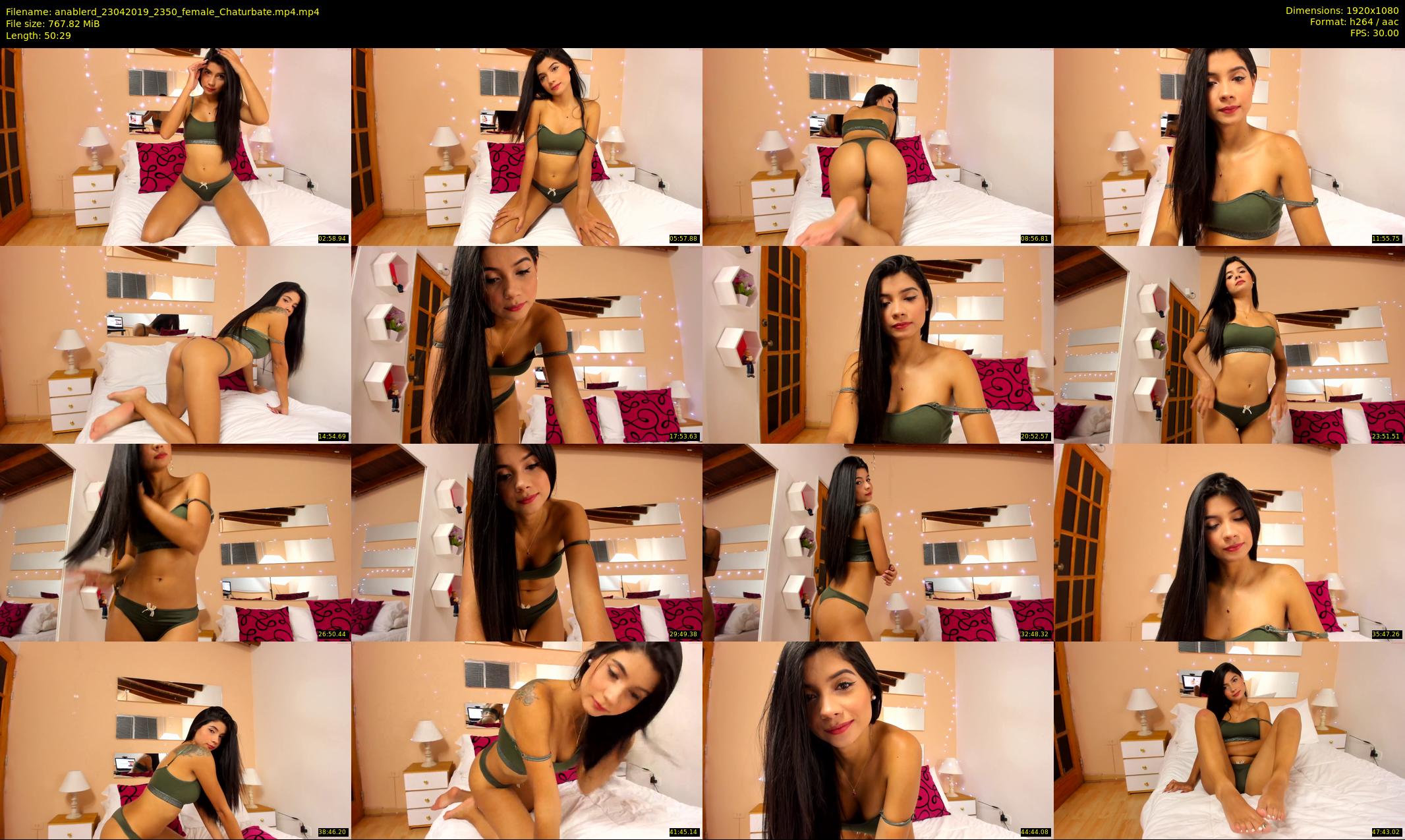 anablerd — 51 minute Chaturbate female cam show recording, 1080p, Apr 23, 2019