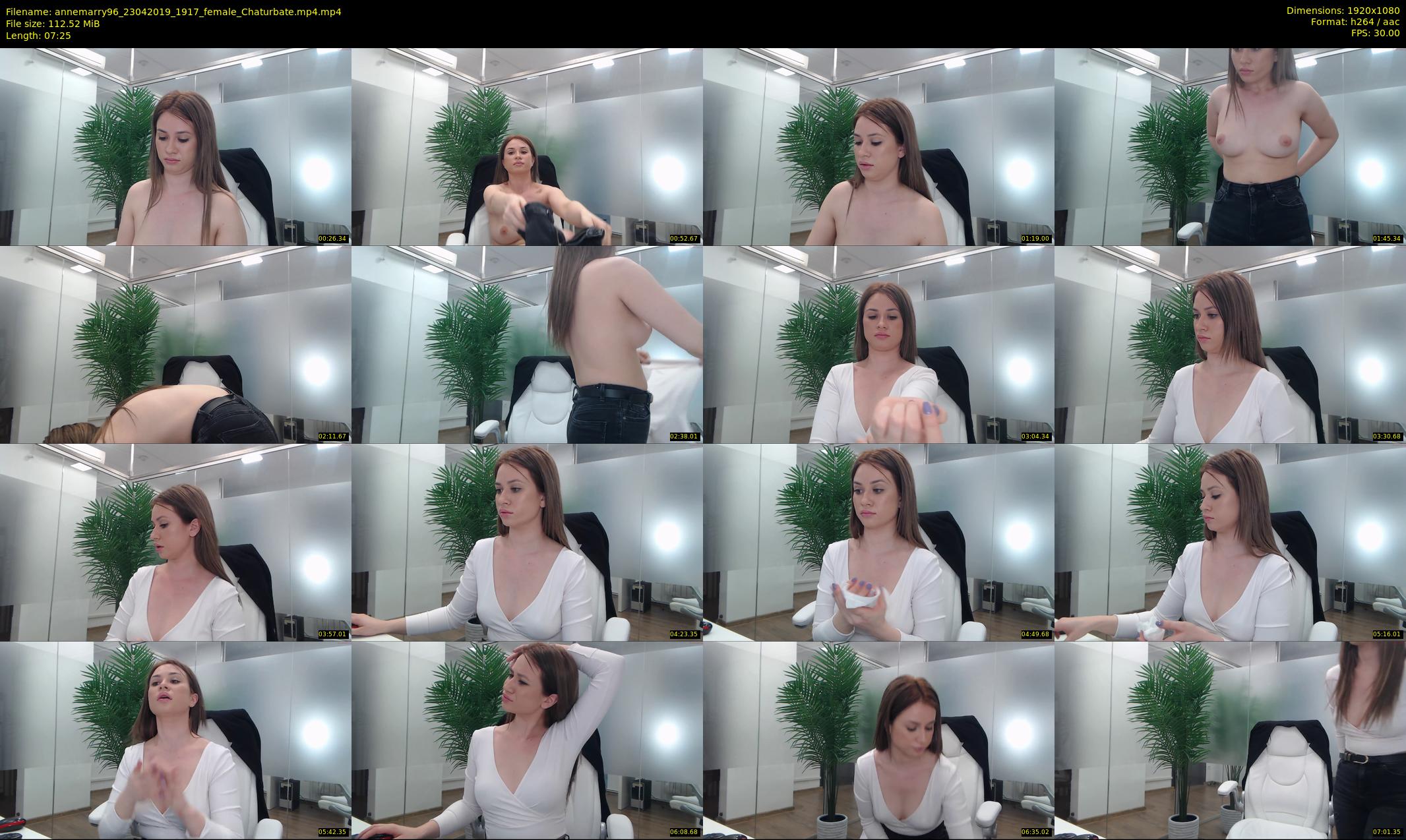 annemarry96 — 8 minute Chaturbate female cam show recording, 1080p, Apr 23, 2019
