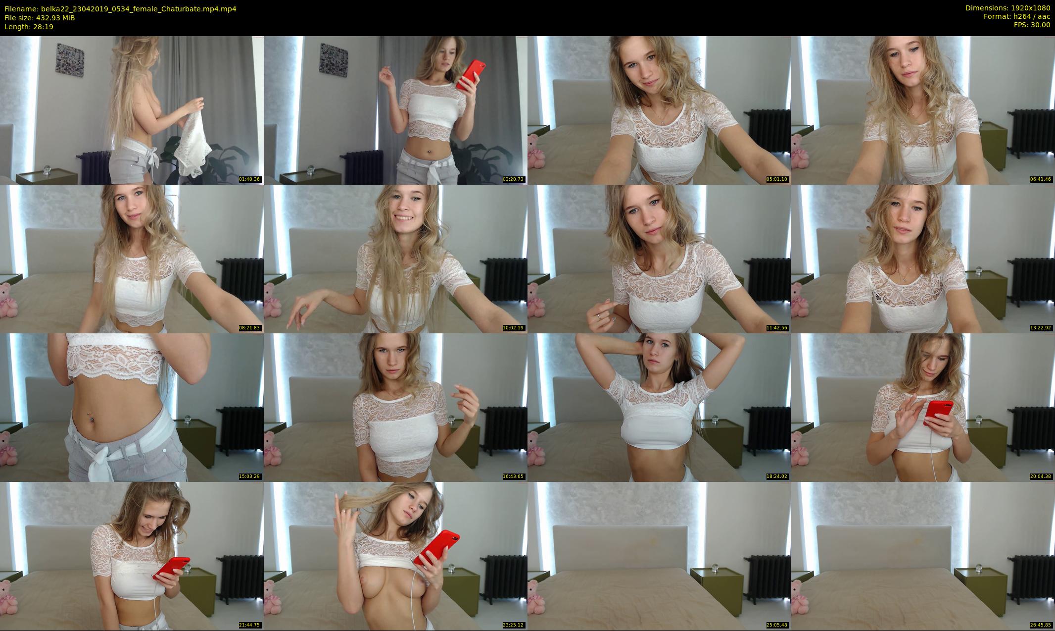belka22 — 29 minute Chaturbate female cam show recording, 1080p, Apr 23, 2019