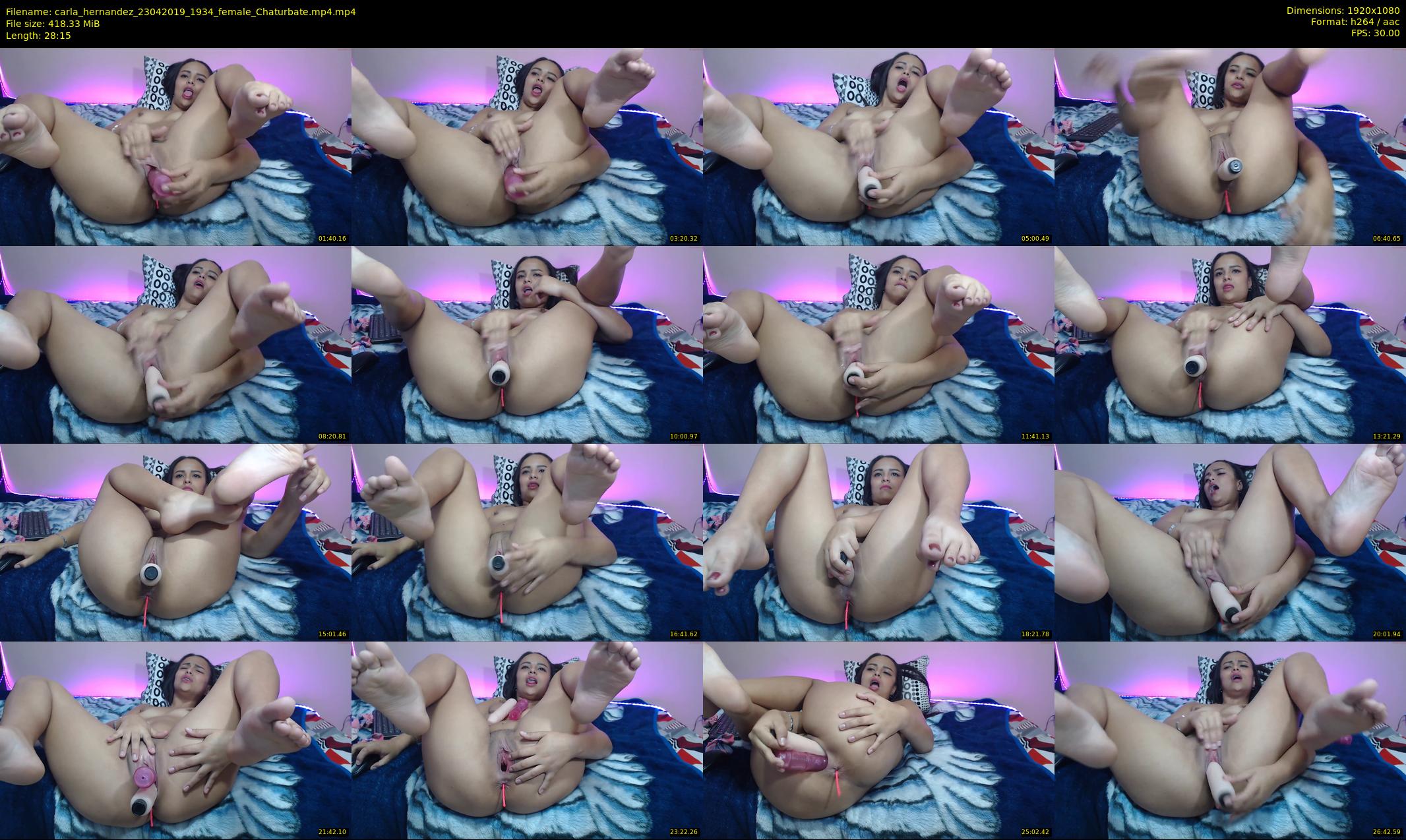 carla_hernandez — 29 minute Chaturbate female cam show recording, 1080p, Apr 23, 2019
