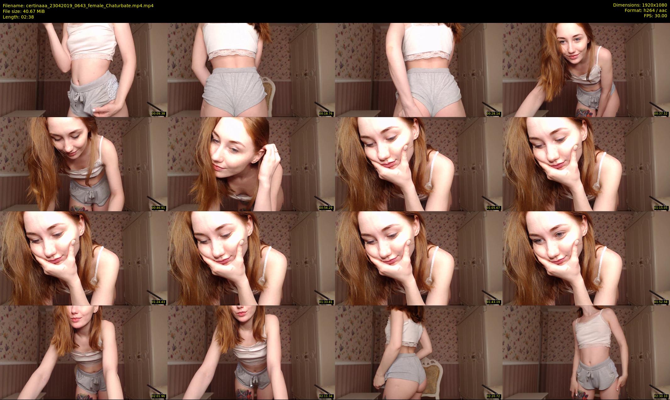 certinaaa — 3 minute Chaturbate female cam show recording, 1080p, Apr 23, 2019