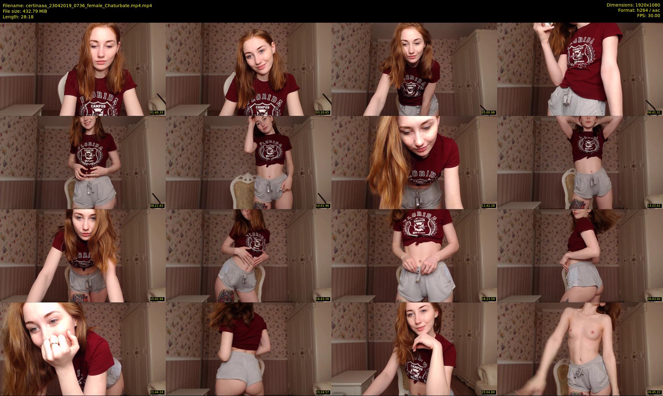 certinaaa — 29 minute Chaturbate female cam show recording, 1080p, Apr 23, 2019
