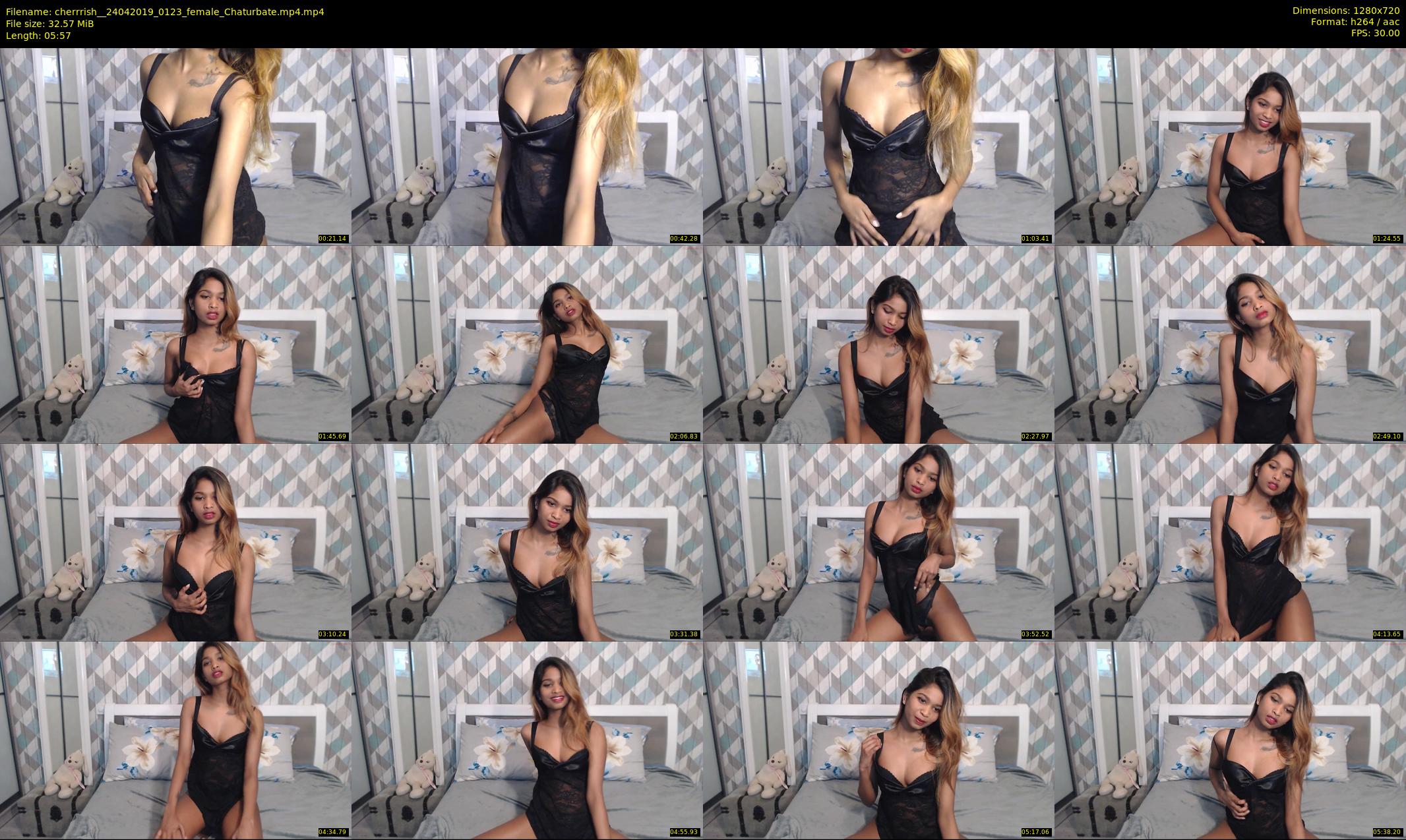 cherrrish_ — 6 minute Chaturbate female cam show recording, 720p, Apr 24, 2019