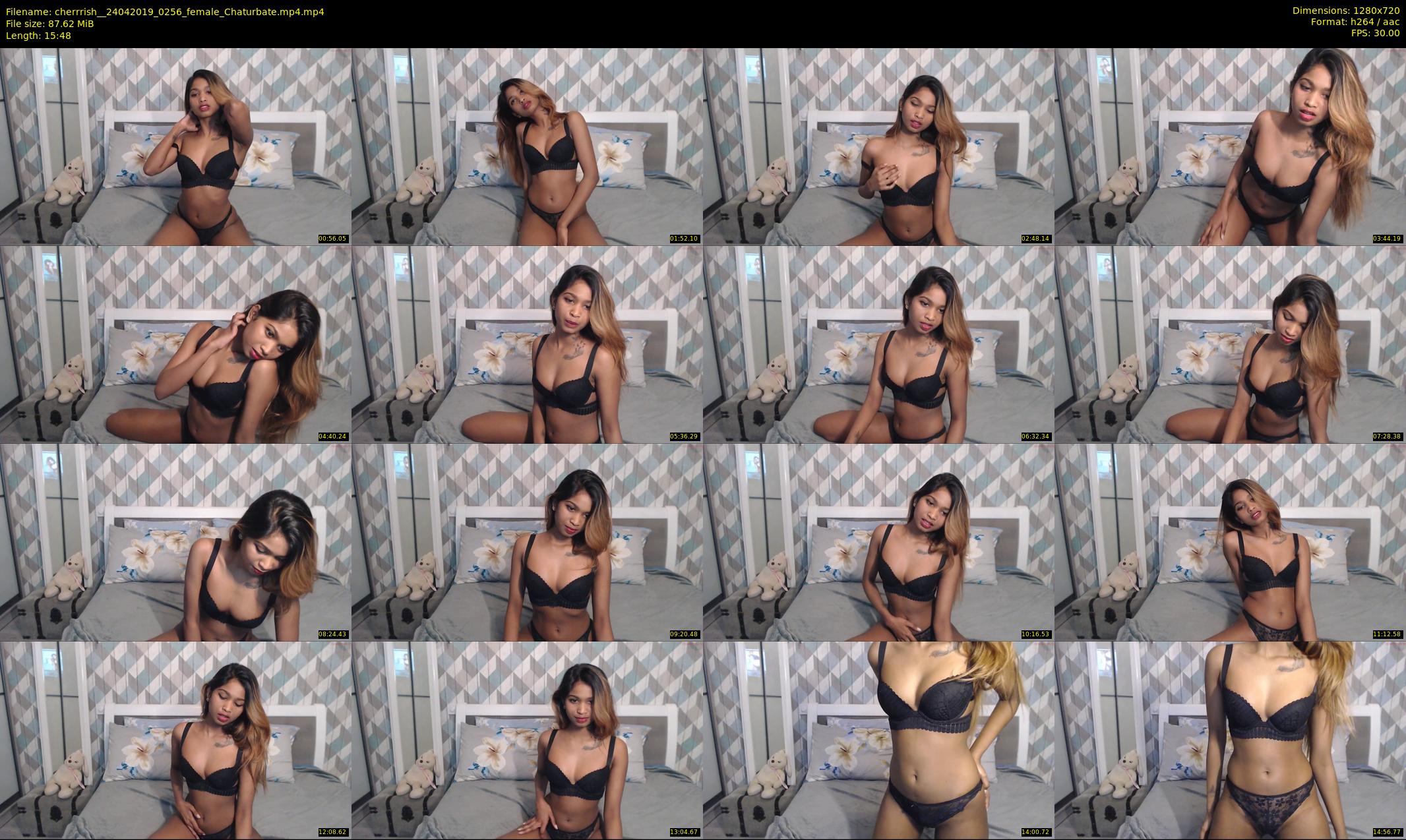 cherrrish_ — 16 minute Chaturbate female cam show recording, 720p, Apr 24, 2019