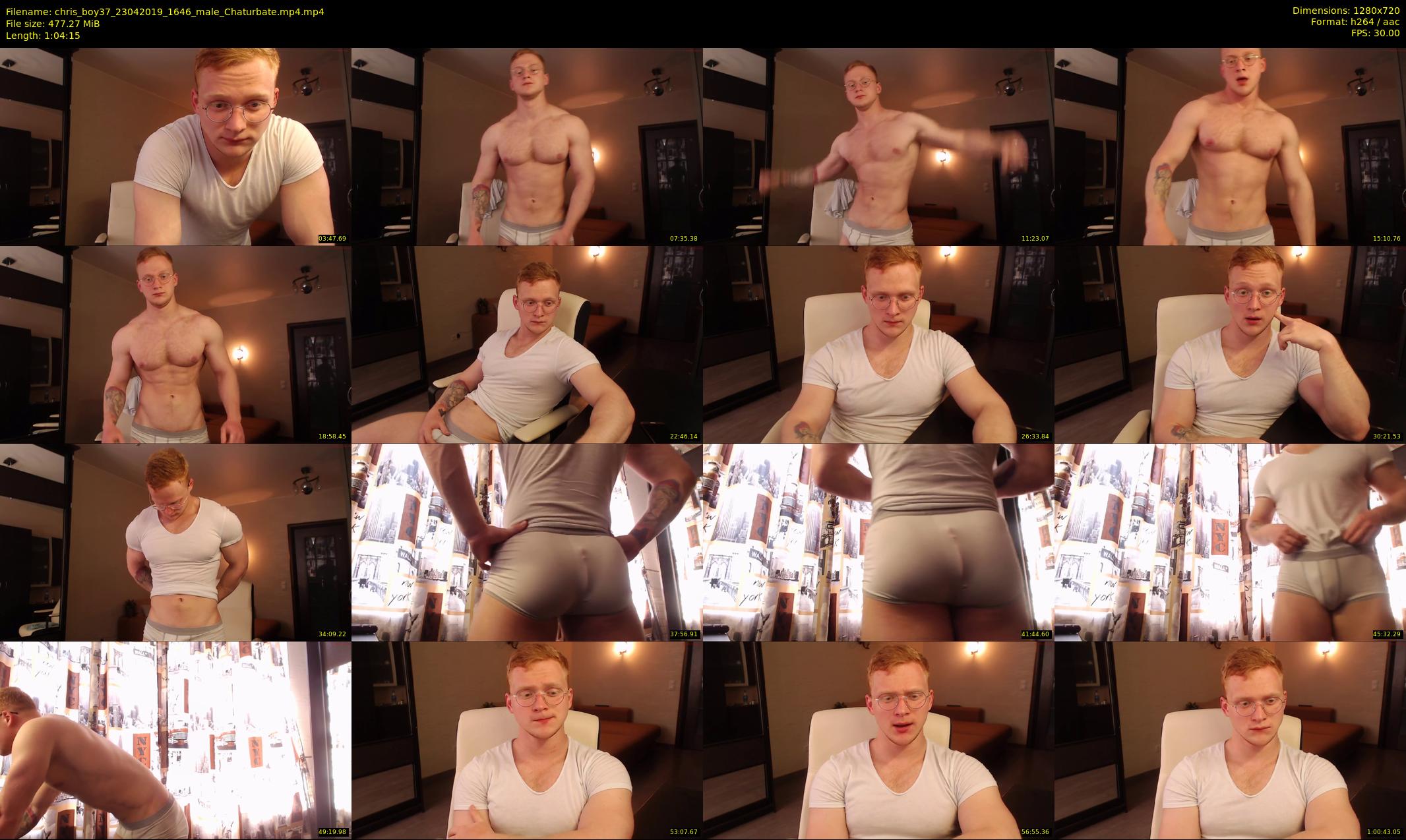 chris_boy37 — 65 minute Chaturbate male cam show recording, 720p, Apr 23, 2019
