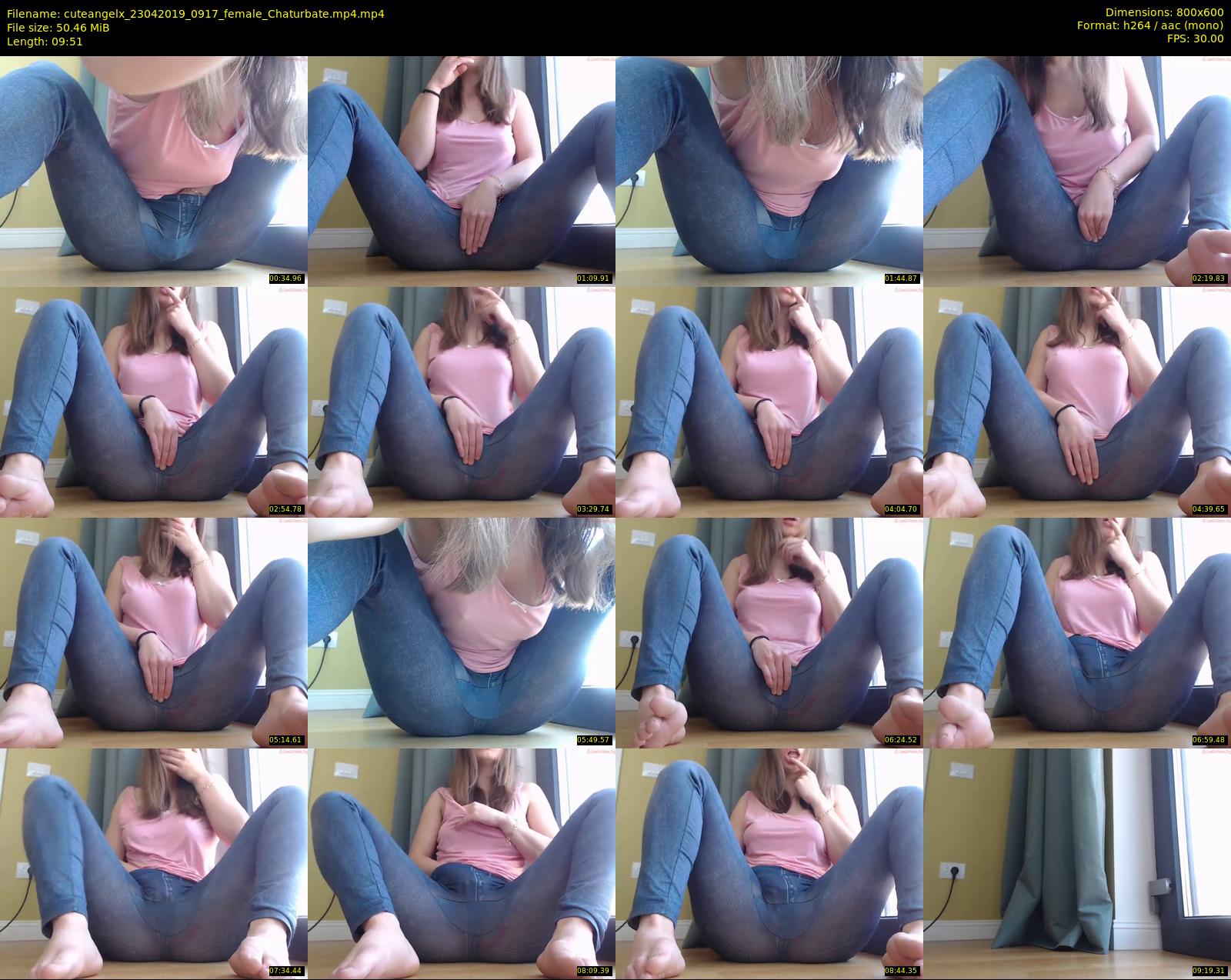 cuteangelx — 10 minute Chaturbate female cam show recording, 480p, Apr 23, 2019