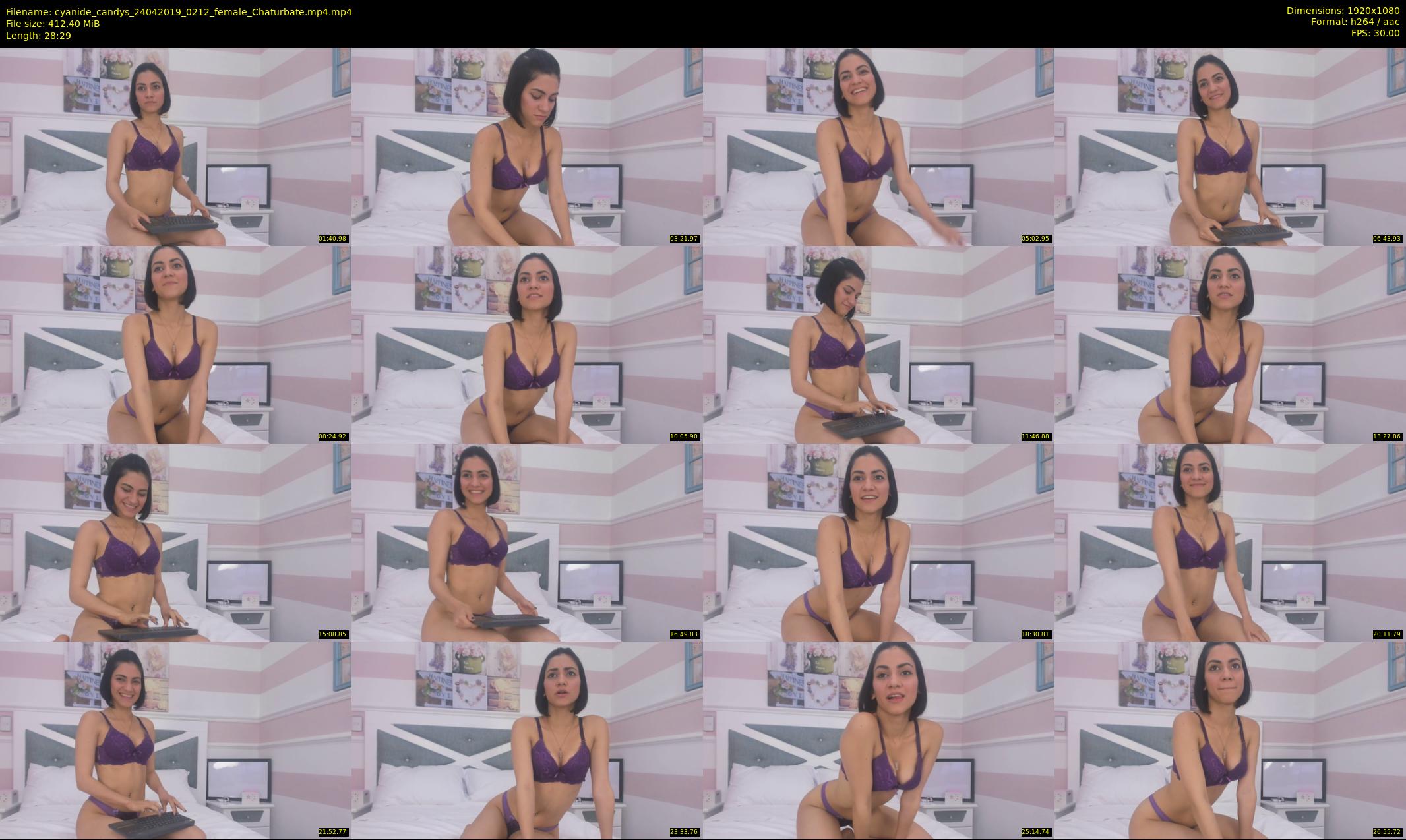 cyanide_candys — 29 minute Chaturbate female cam show recording, 1080p, Apr 24, 2019