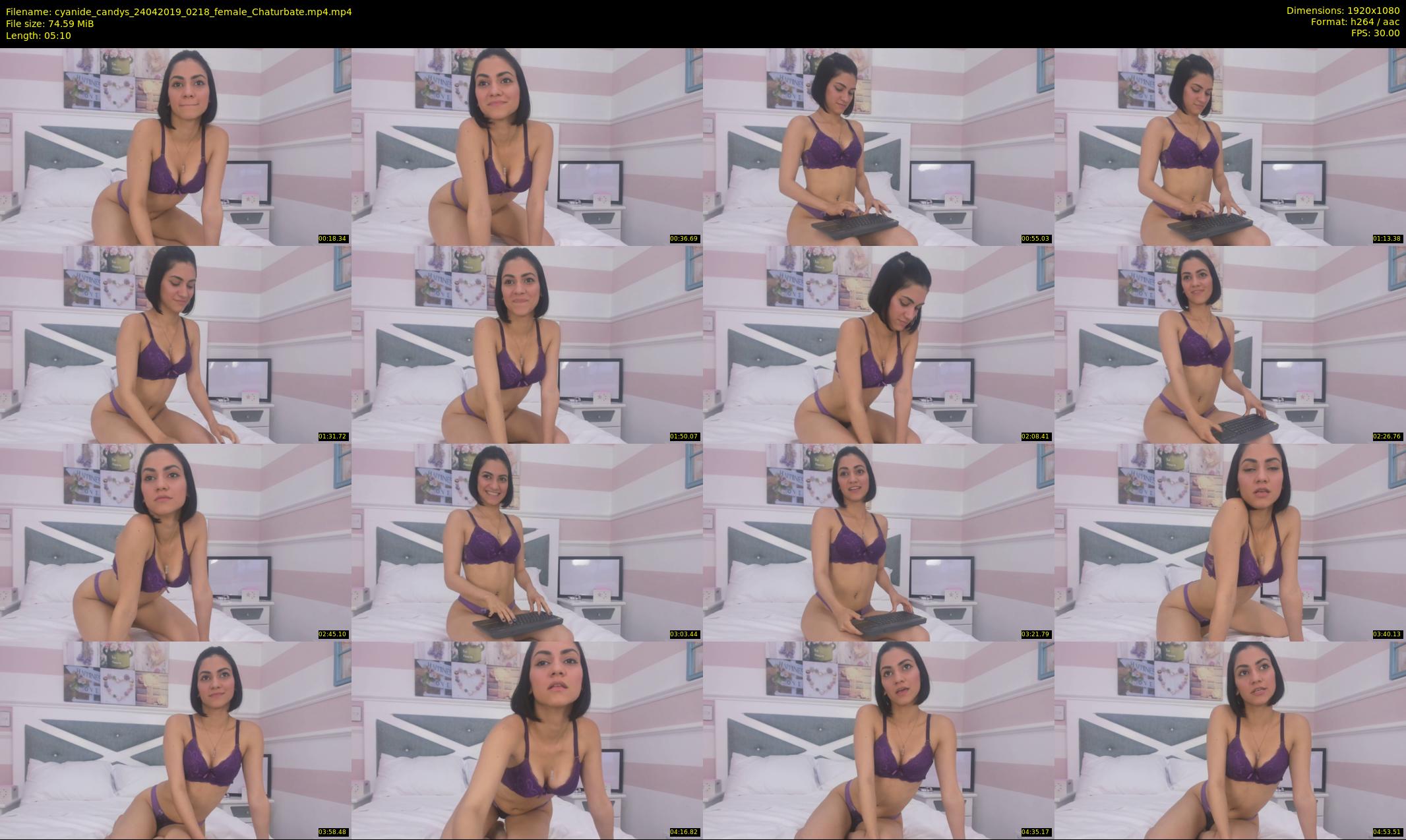 cyanide_candys — 6 minute Chaturbate female cam show recording, 1080p, Apr 24, 2019