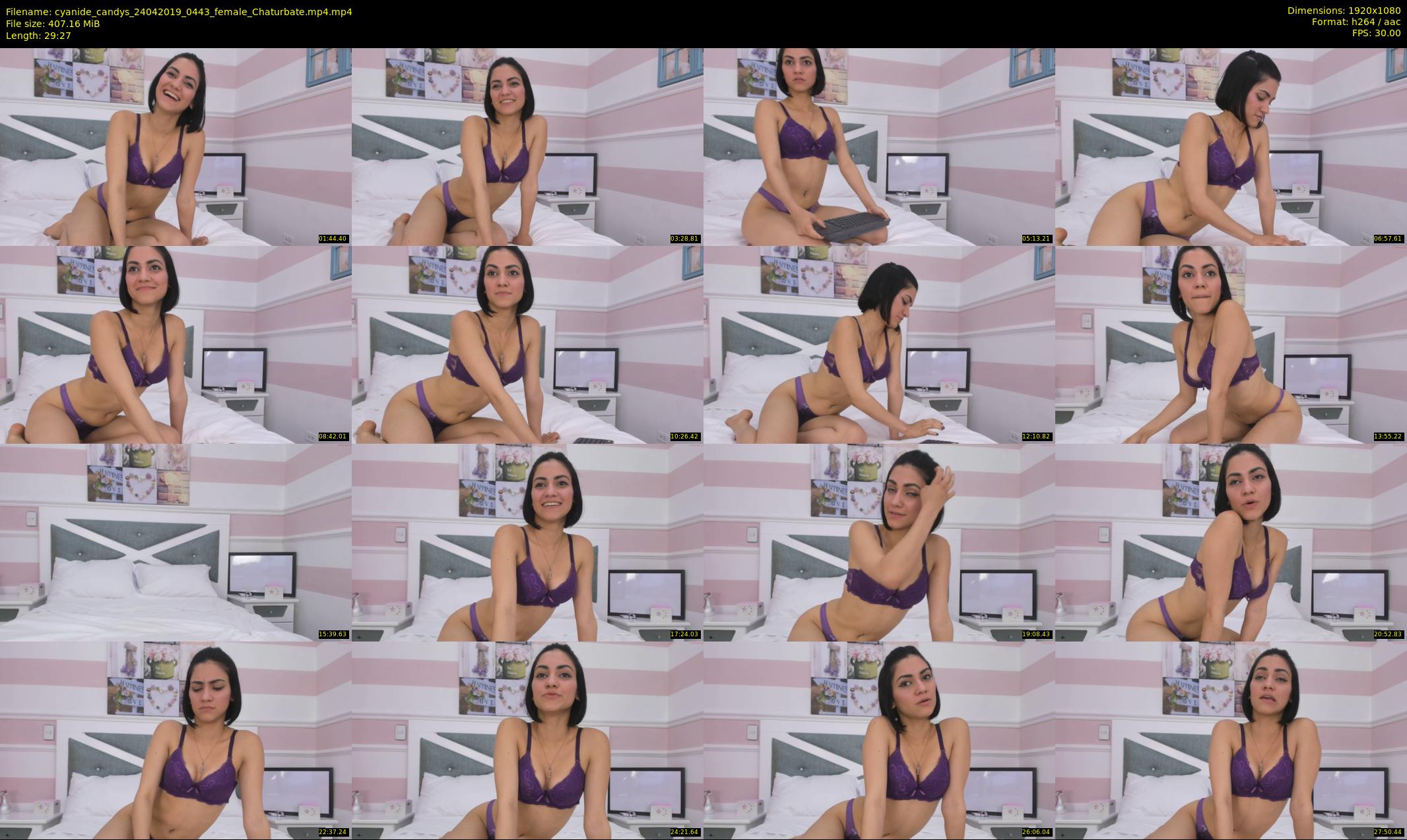 cyanide_candys — 30 minute Chaturbate female cam show recording, 1080p, Apr 24, 2019