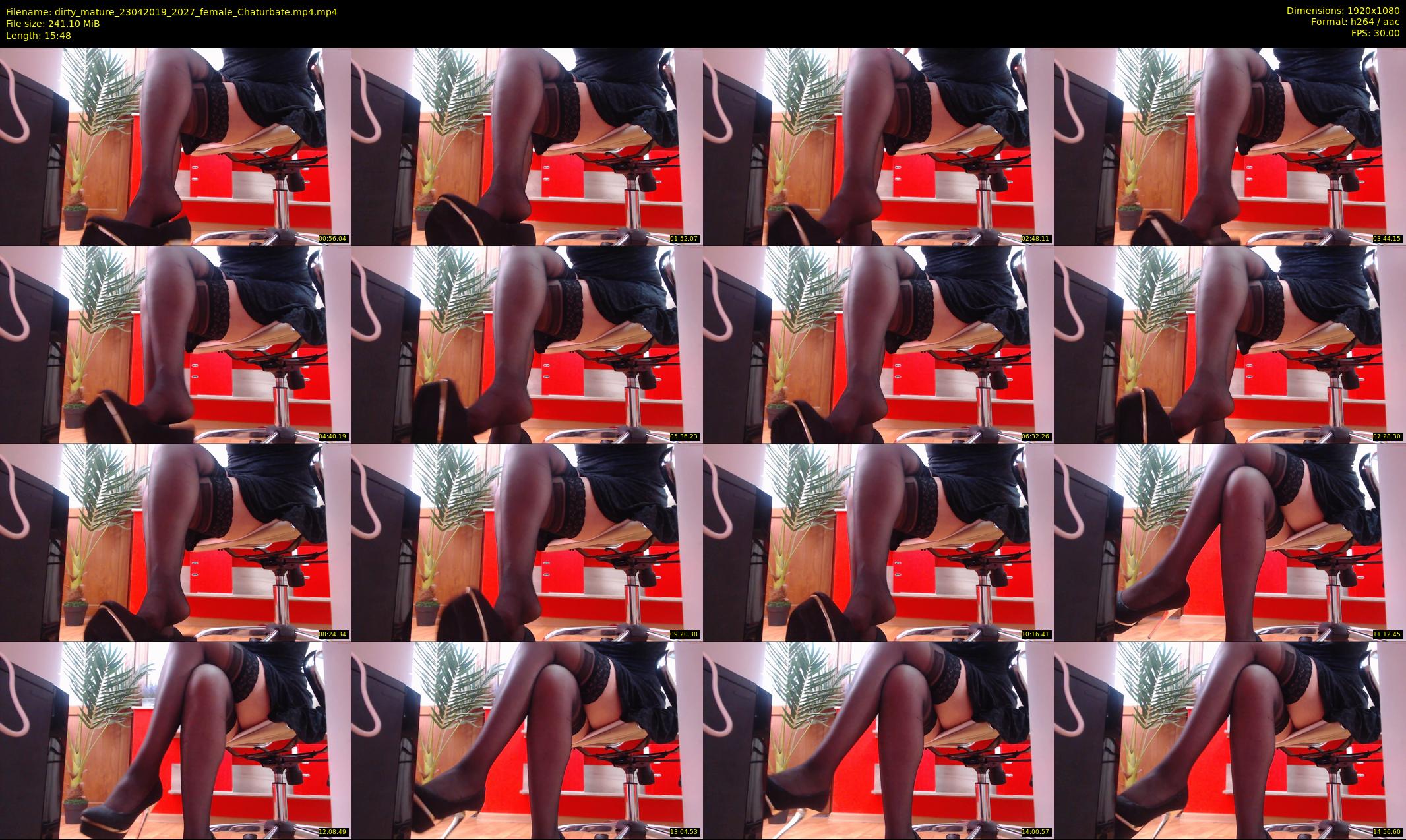 dirty_mature — 16 minute Chaturbate female cam show recording, 1080p, Apr 23, 2019
