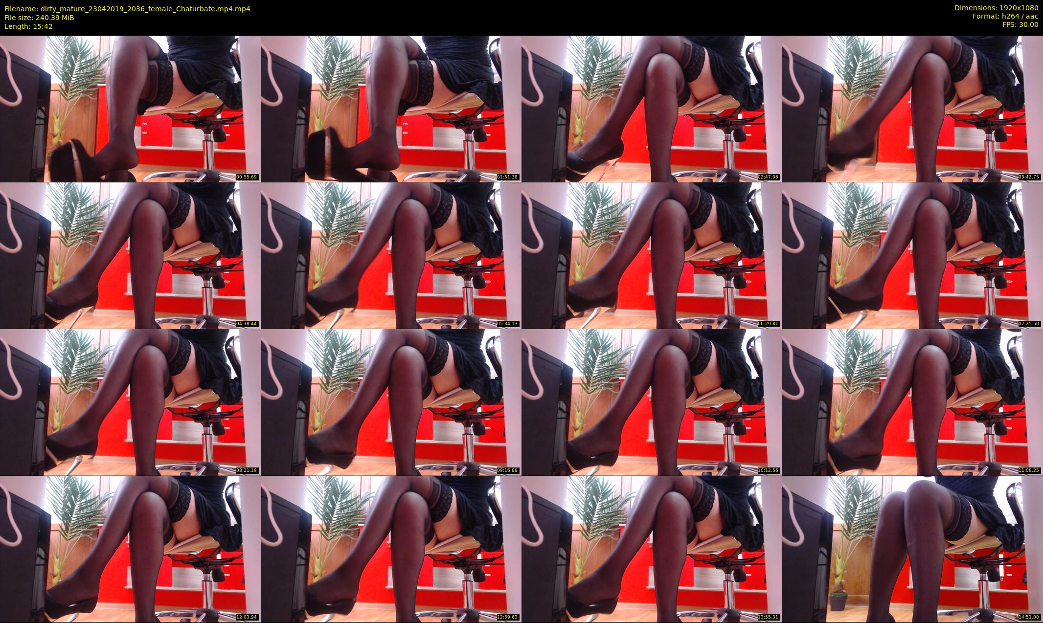 dirty_mature — 16 minute Chaturbate female cam show recording, 1080p, Apr 23, 2019